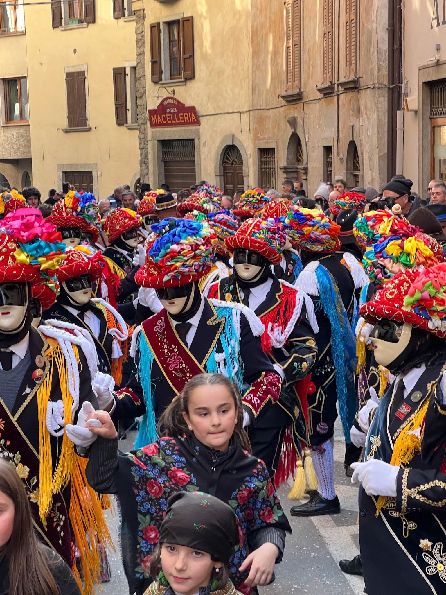 Bagolino carnival, the balari