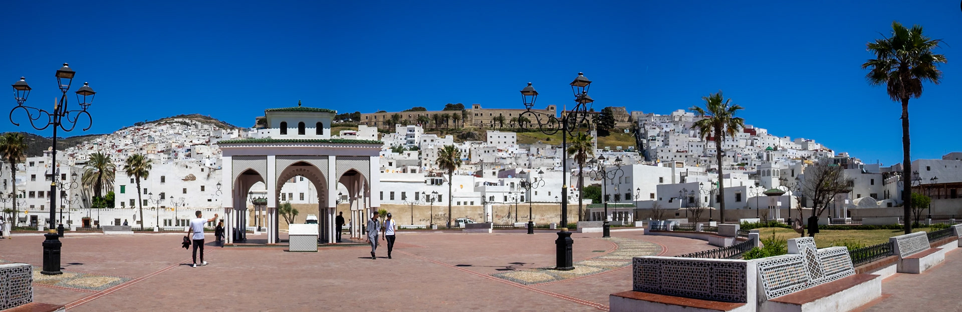 Tetouan medina panorama, Morocco
