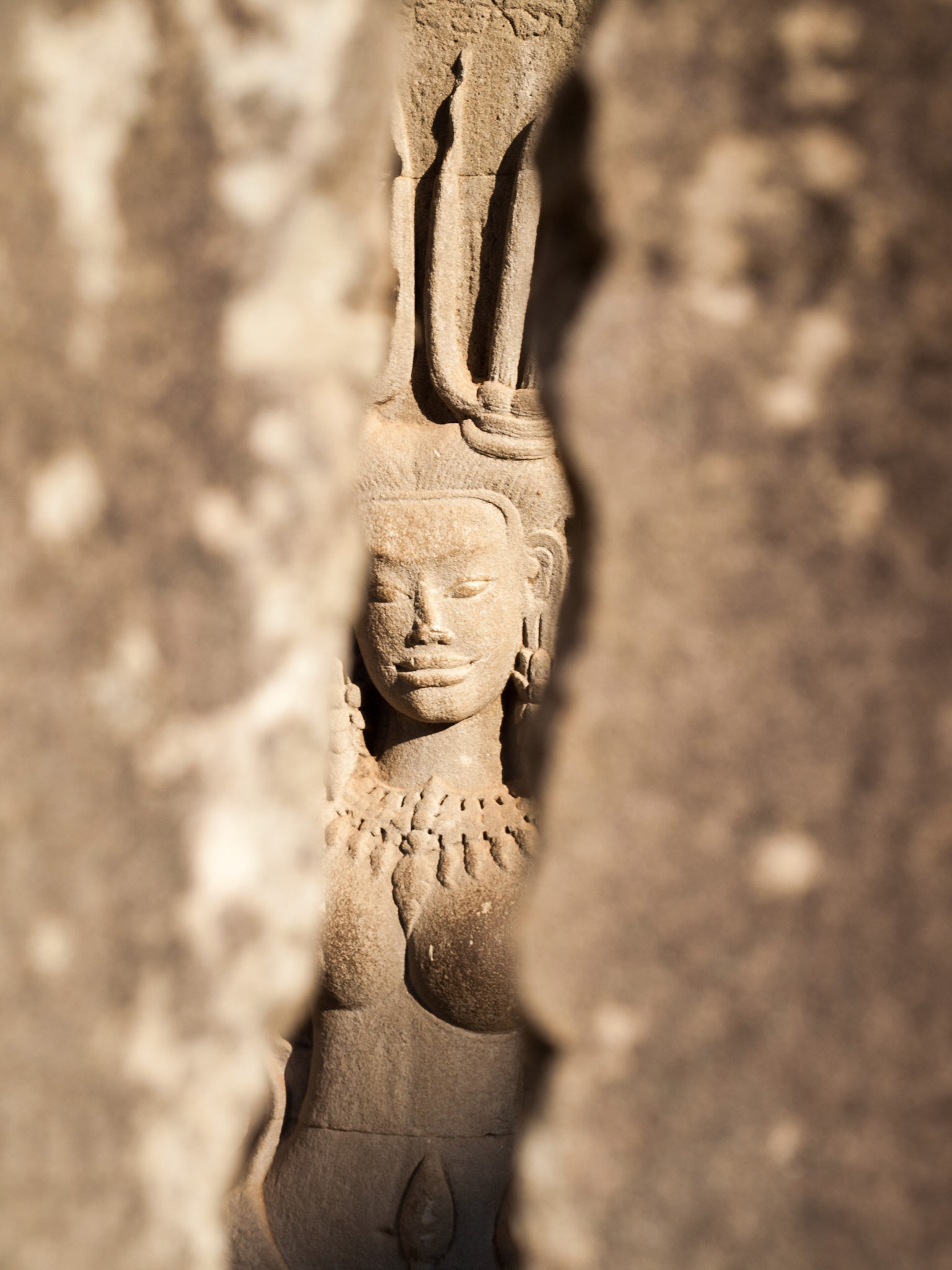 Angkor Wat, Siem Reap, Cambodia - to honour of Vishnu it was built by Suryavarman II. Apsara