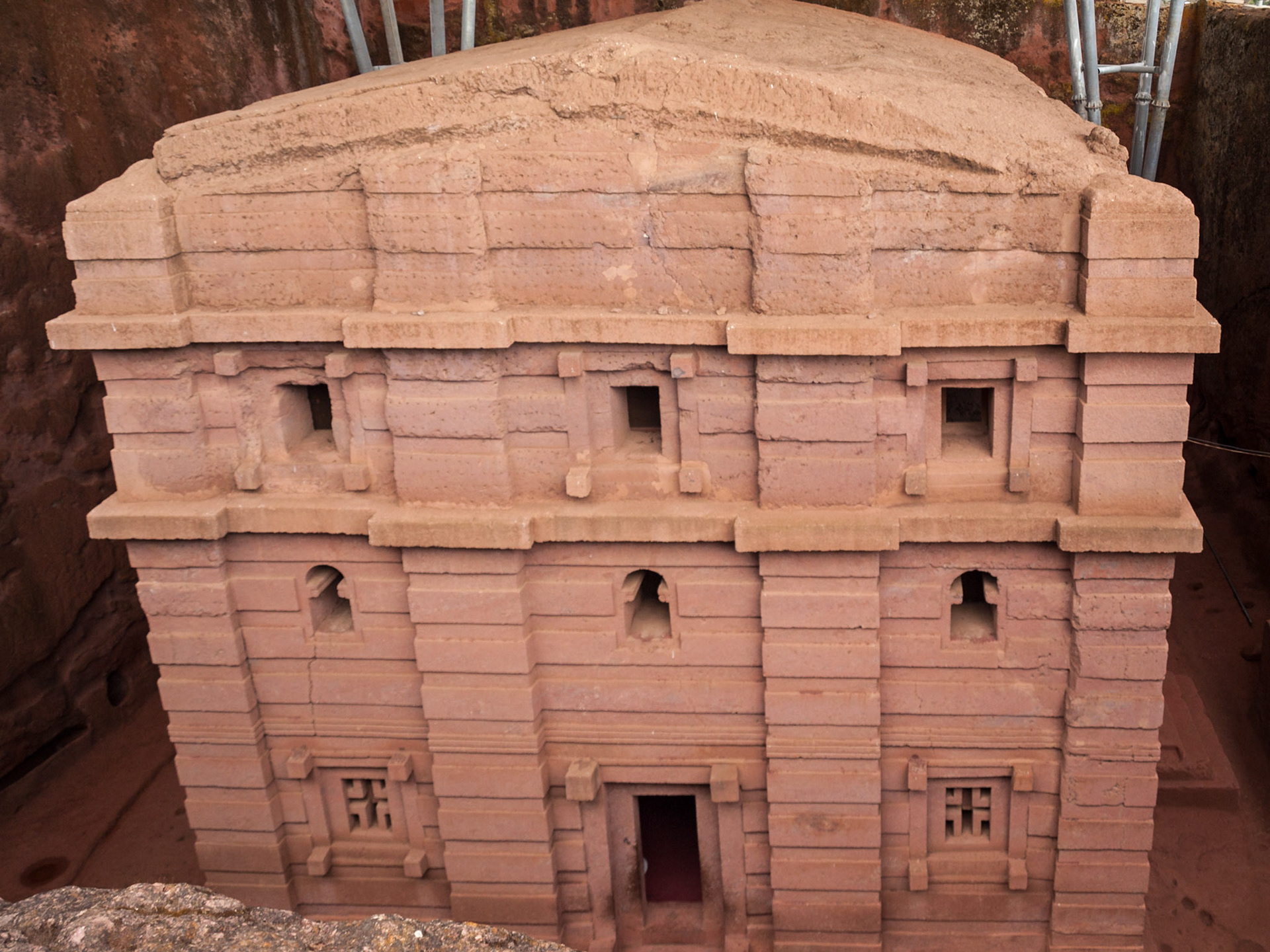 Bet Amanuel church in Lalibela