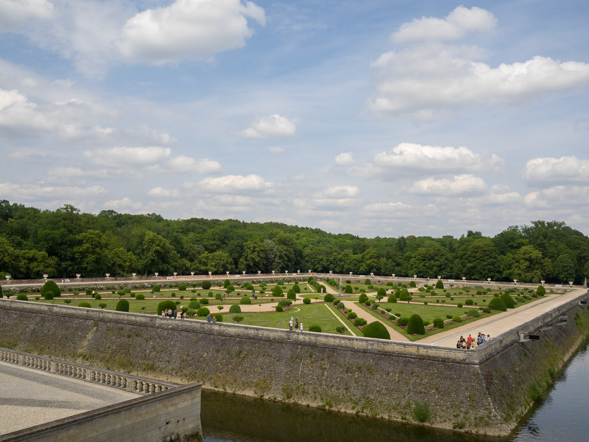 Gardens of Diane de Poitiers, Chateau of Chenonceau