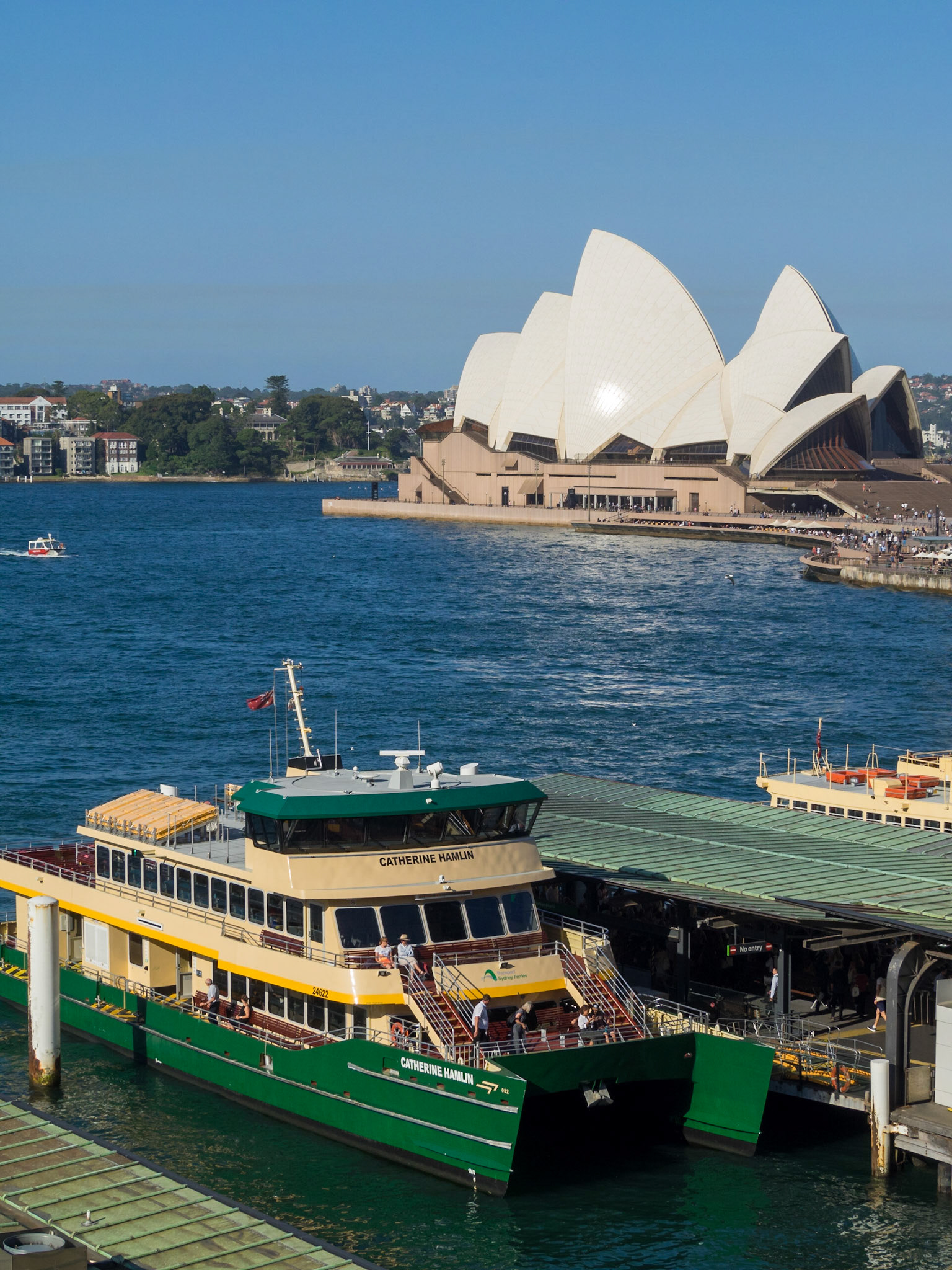 Sydney Opera House seen from Circular Quay