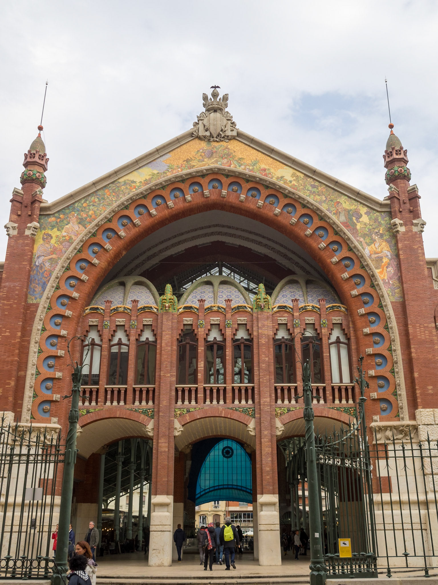 Valencia's Mercado Colon by Antoni Gaudi