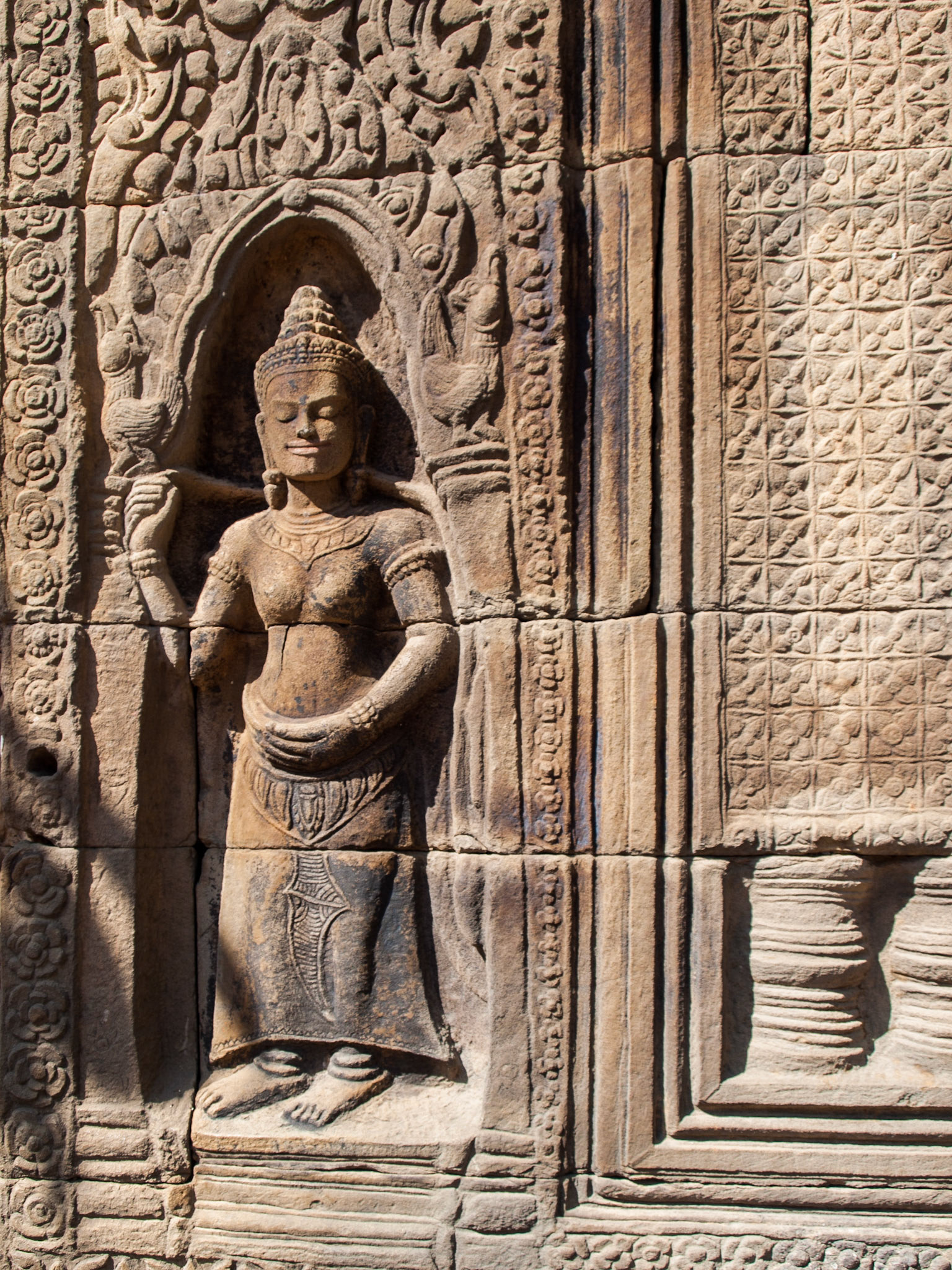 Ta Prohm temple near Tonlé Bati, Cambodia