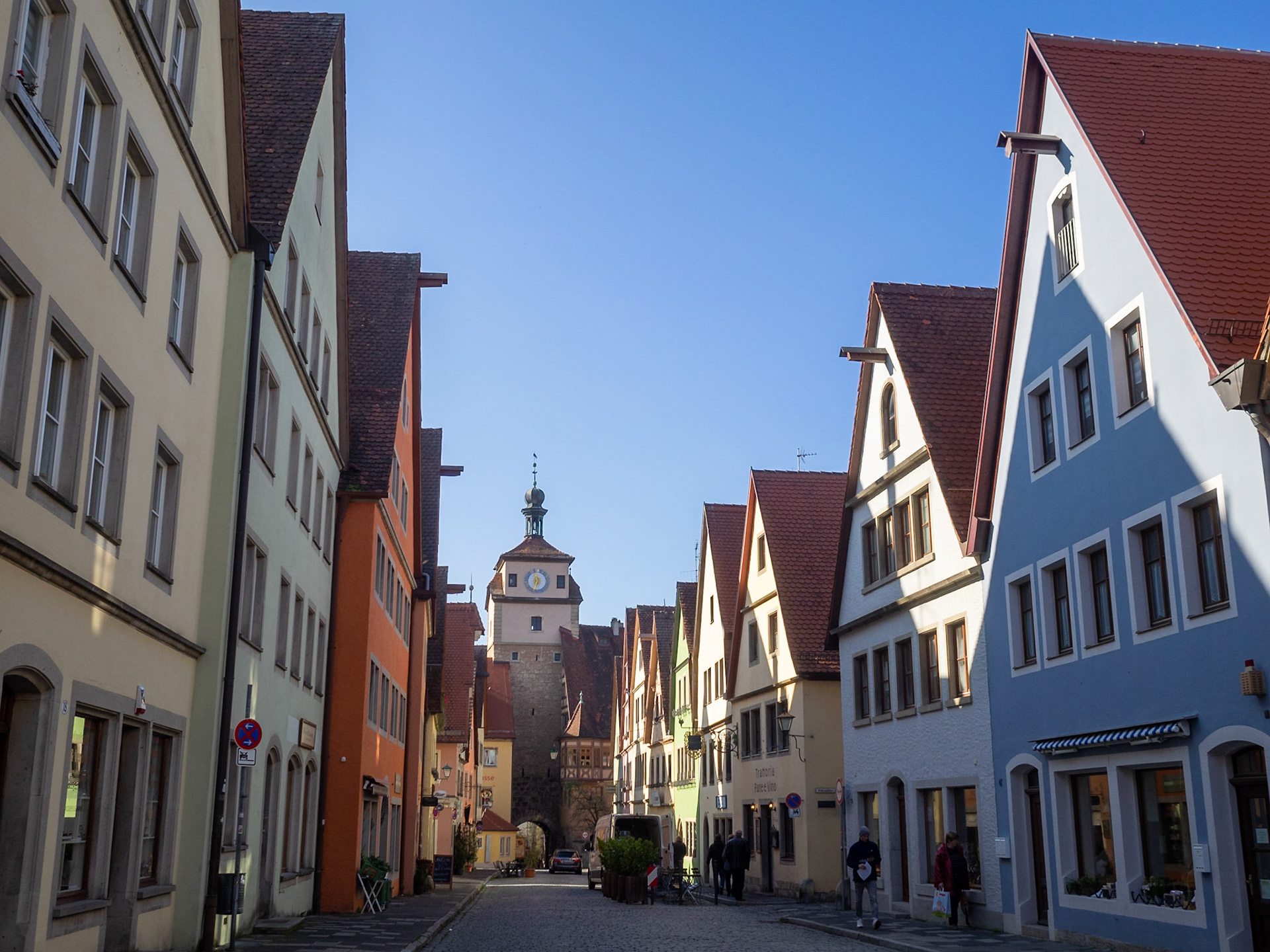 Rothenburg ob der Tauber street