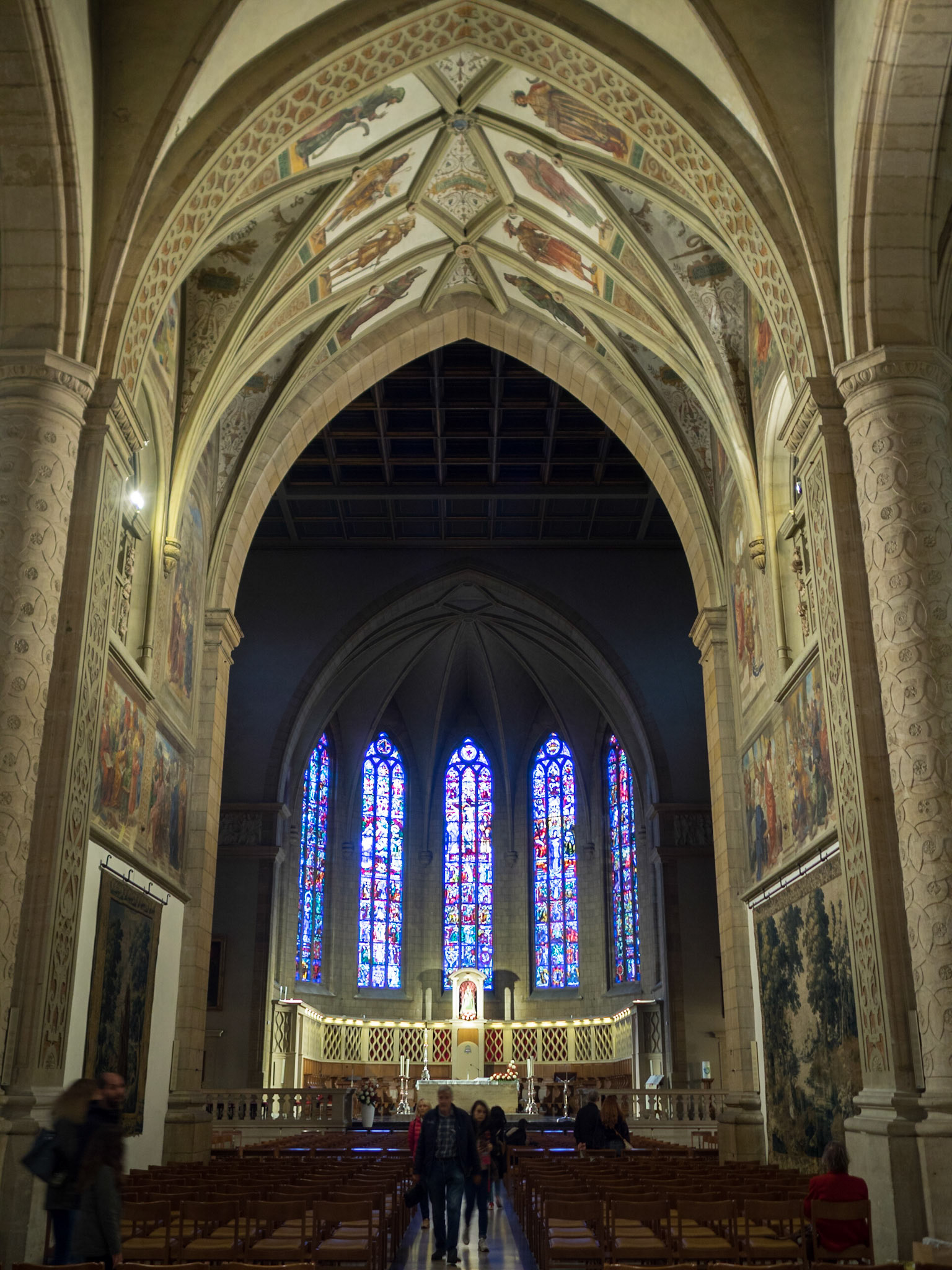 Main Nave of Luxembourg Cathedral