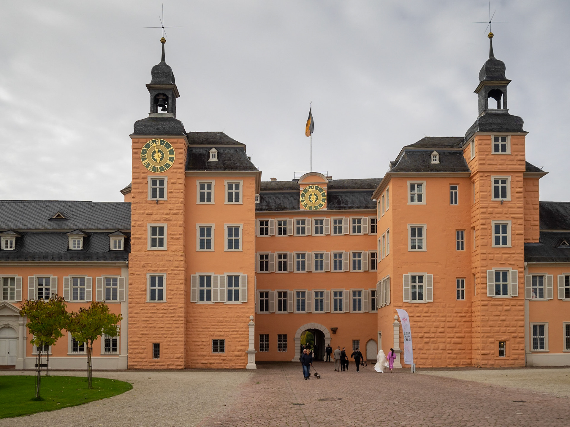 Schwetzingen Palace main gate