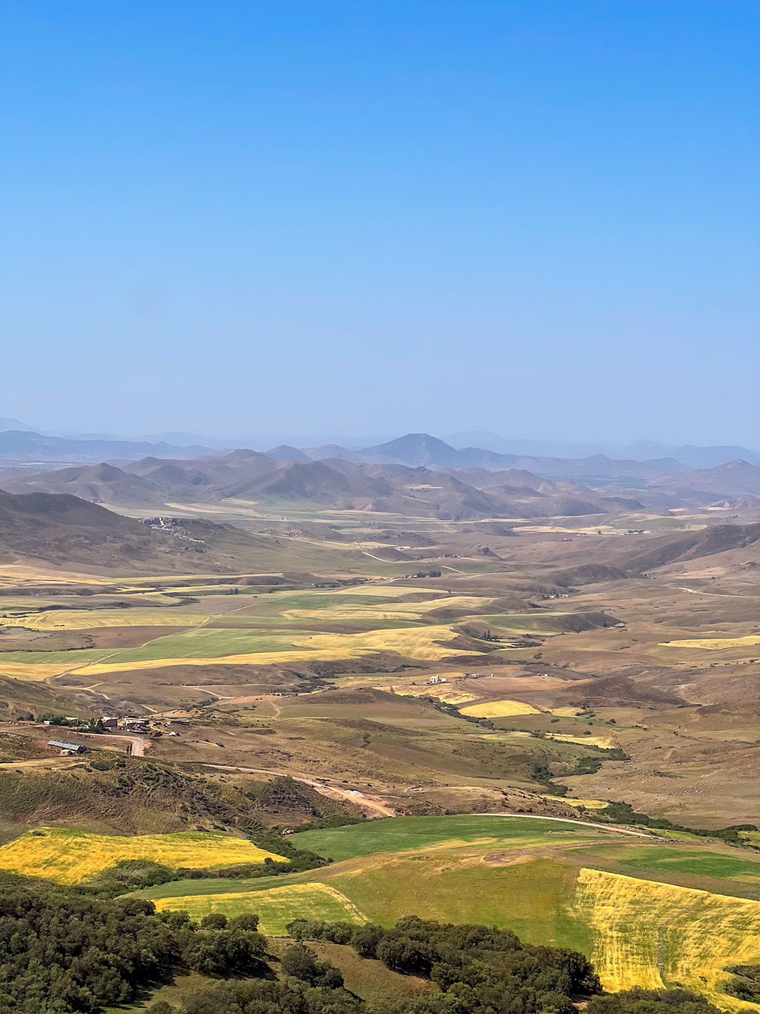 North Morocco fertile valley