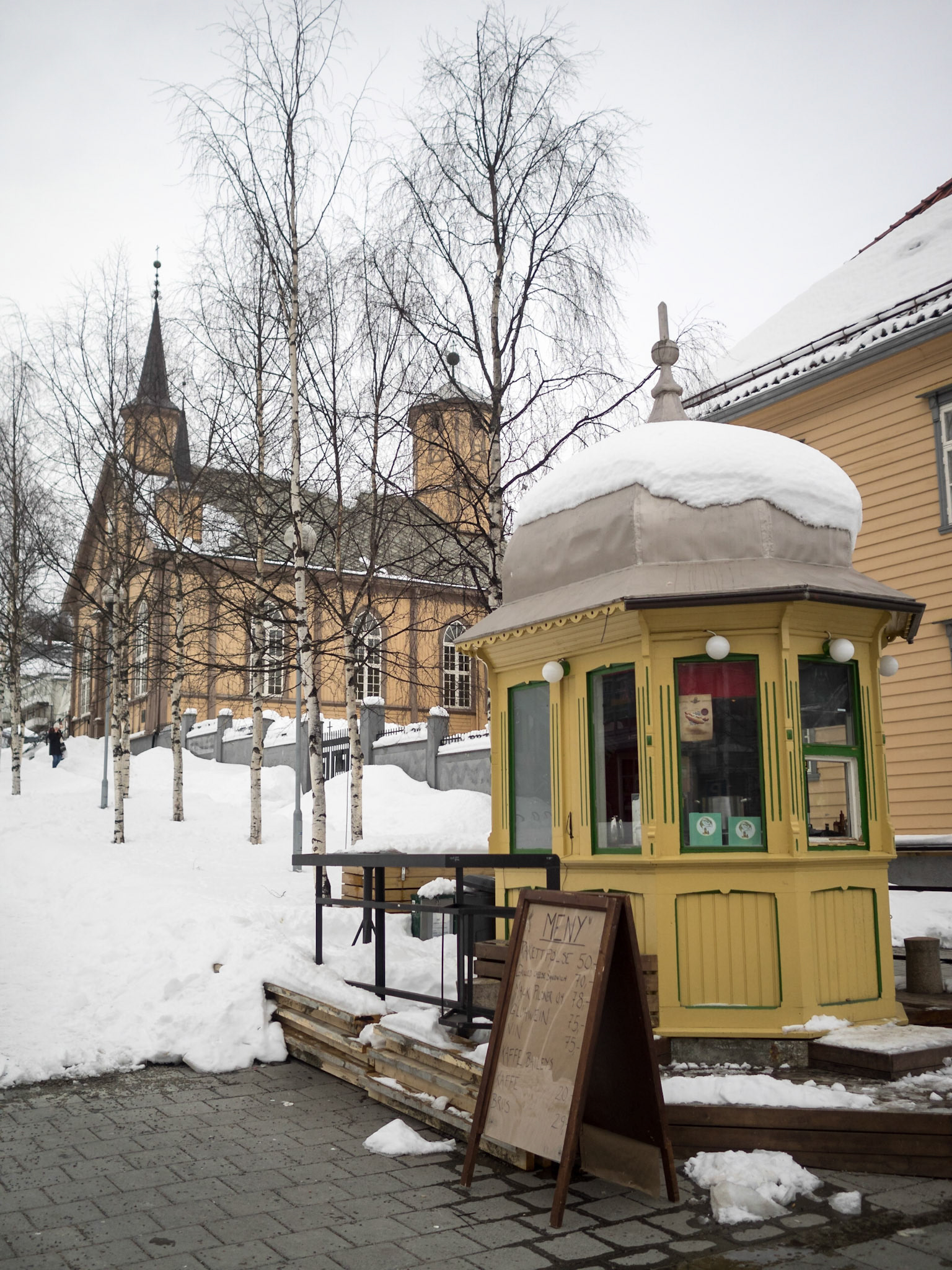 Old kiosk, Tromso