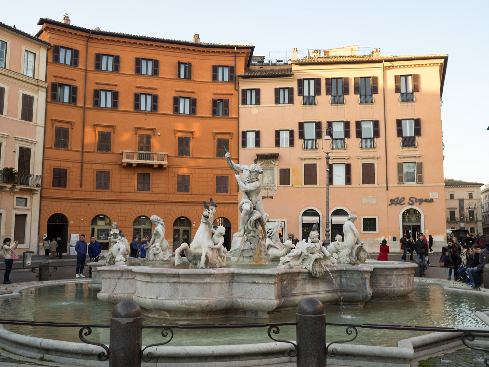 Piazza Navona fountain