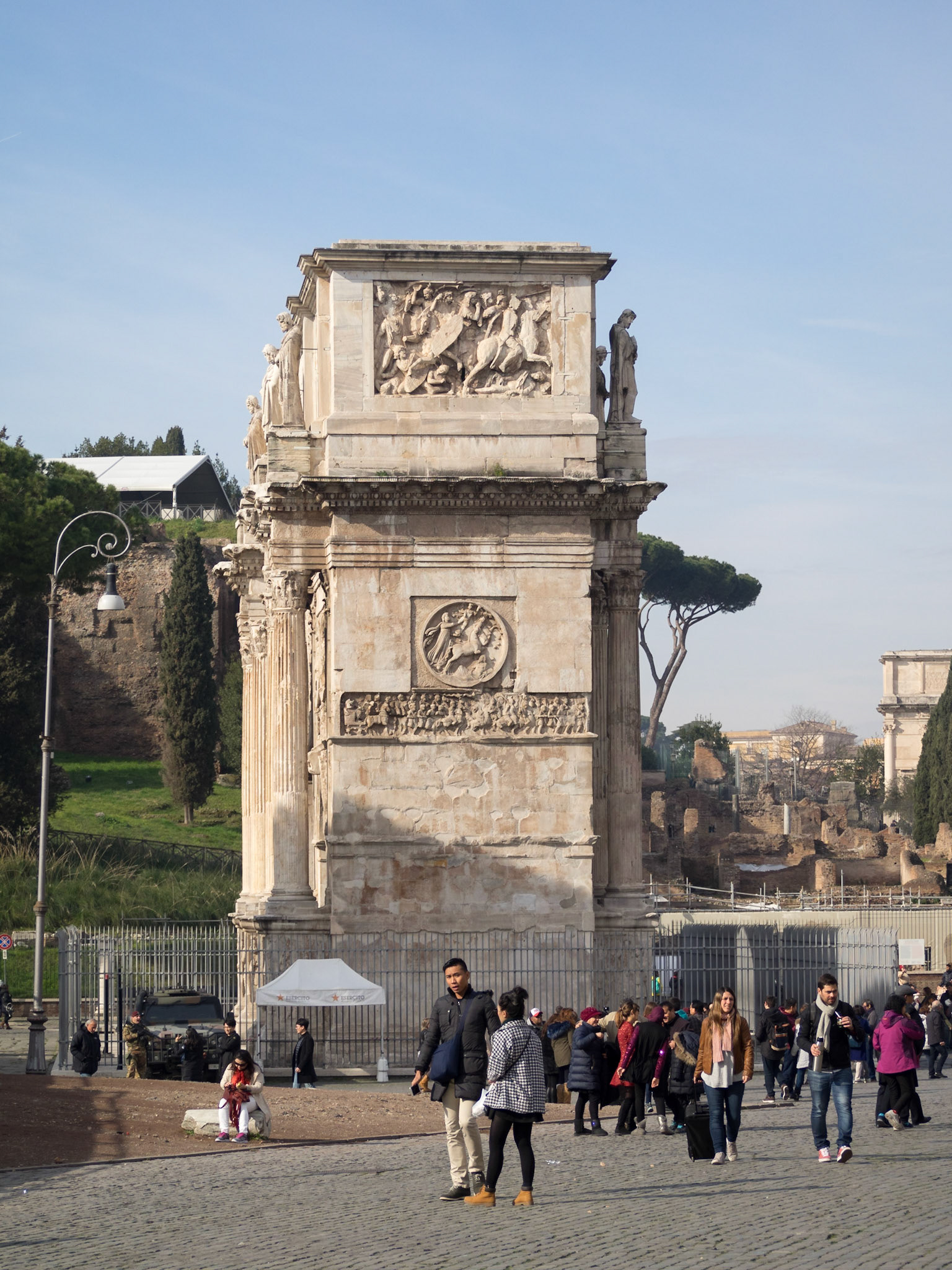 Constantine Arch side view