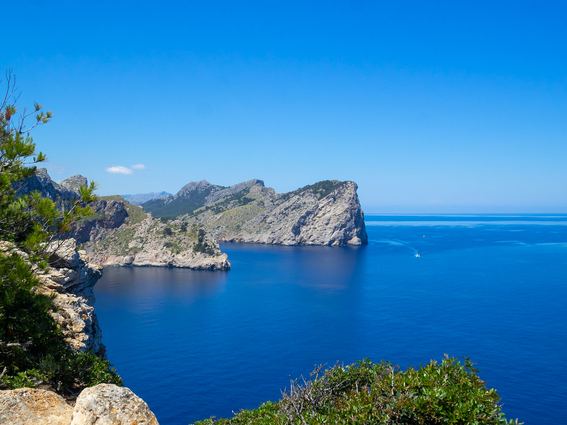Deep blue sea, Cap Formentor, Maiorca