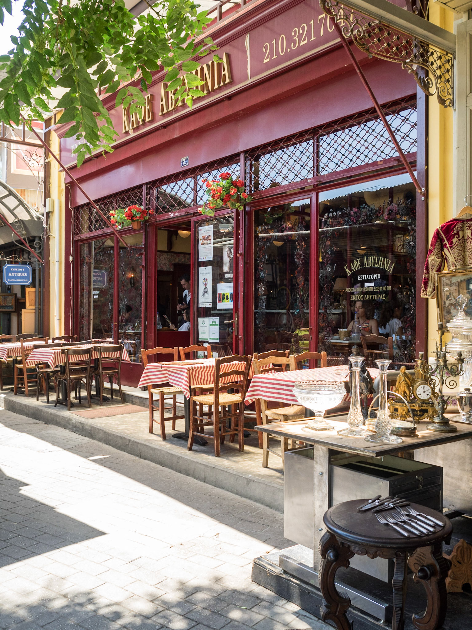 Monastiraki Flea Market terrace