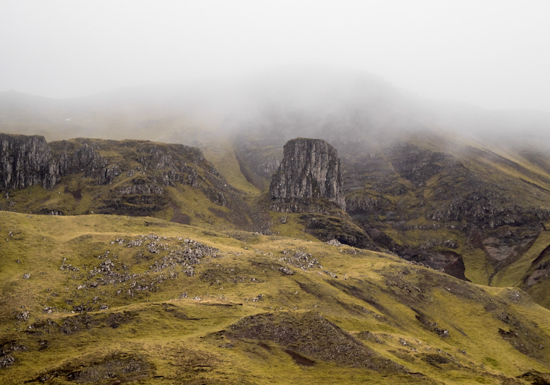 Old Man of Storr rock formations