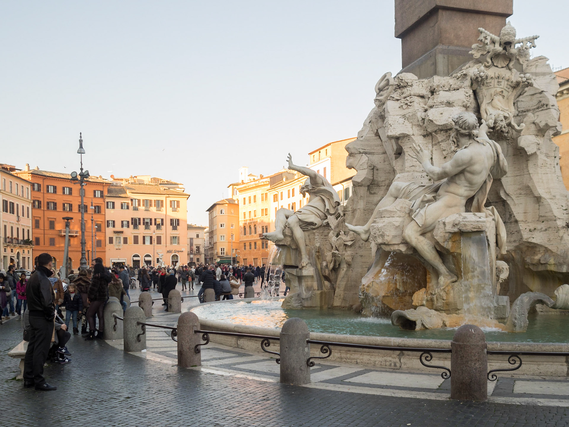 Piazza Navona central fountain