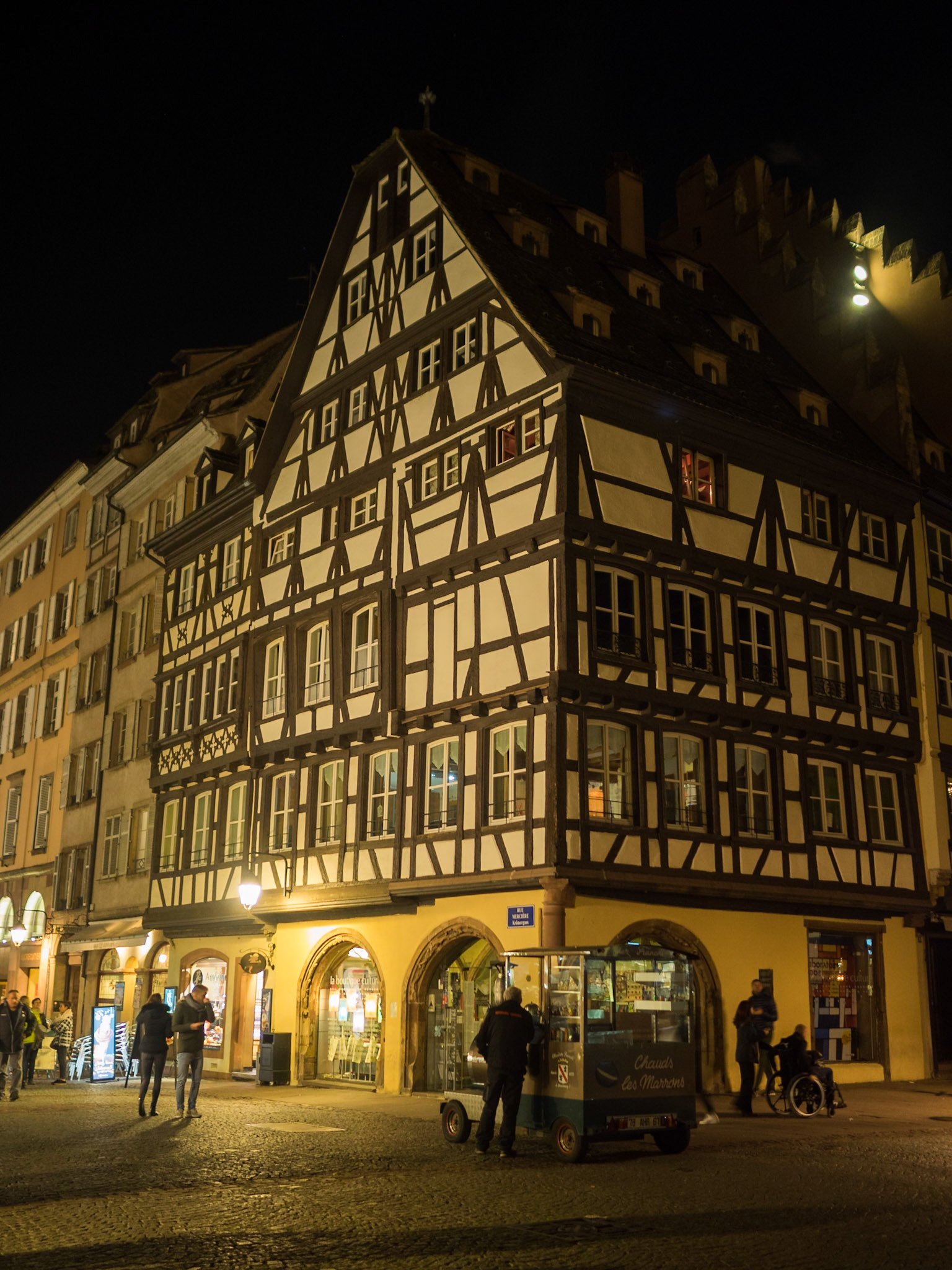 Half-timbered building