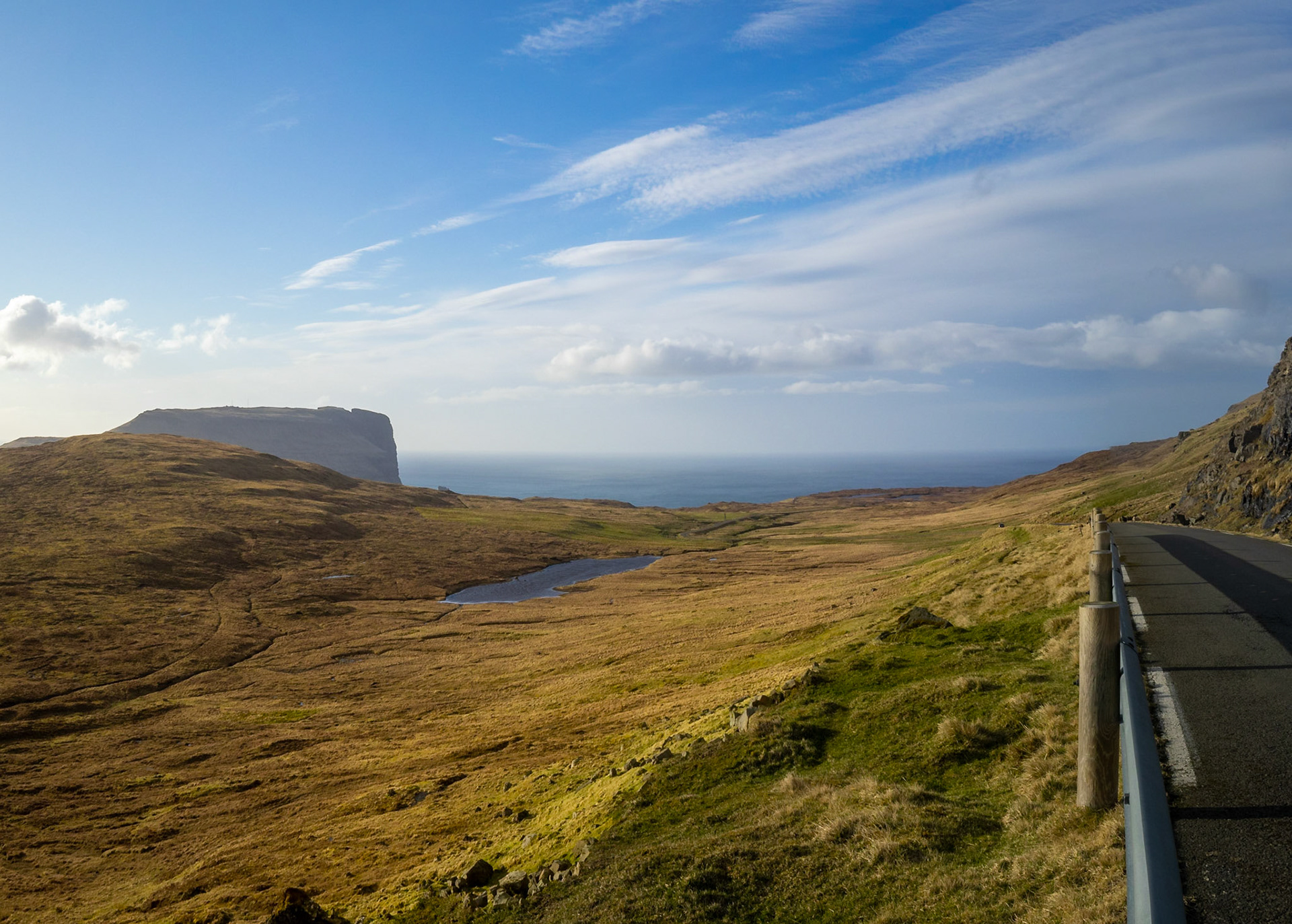Eysturoy landscape near Eiði