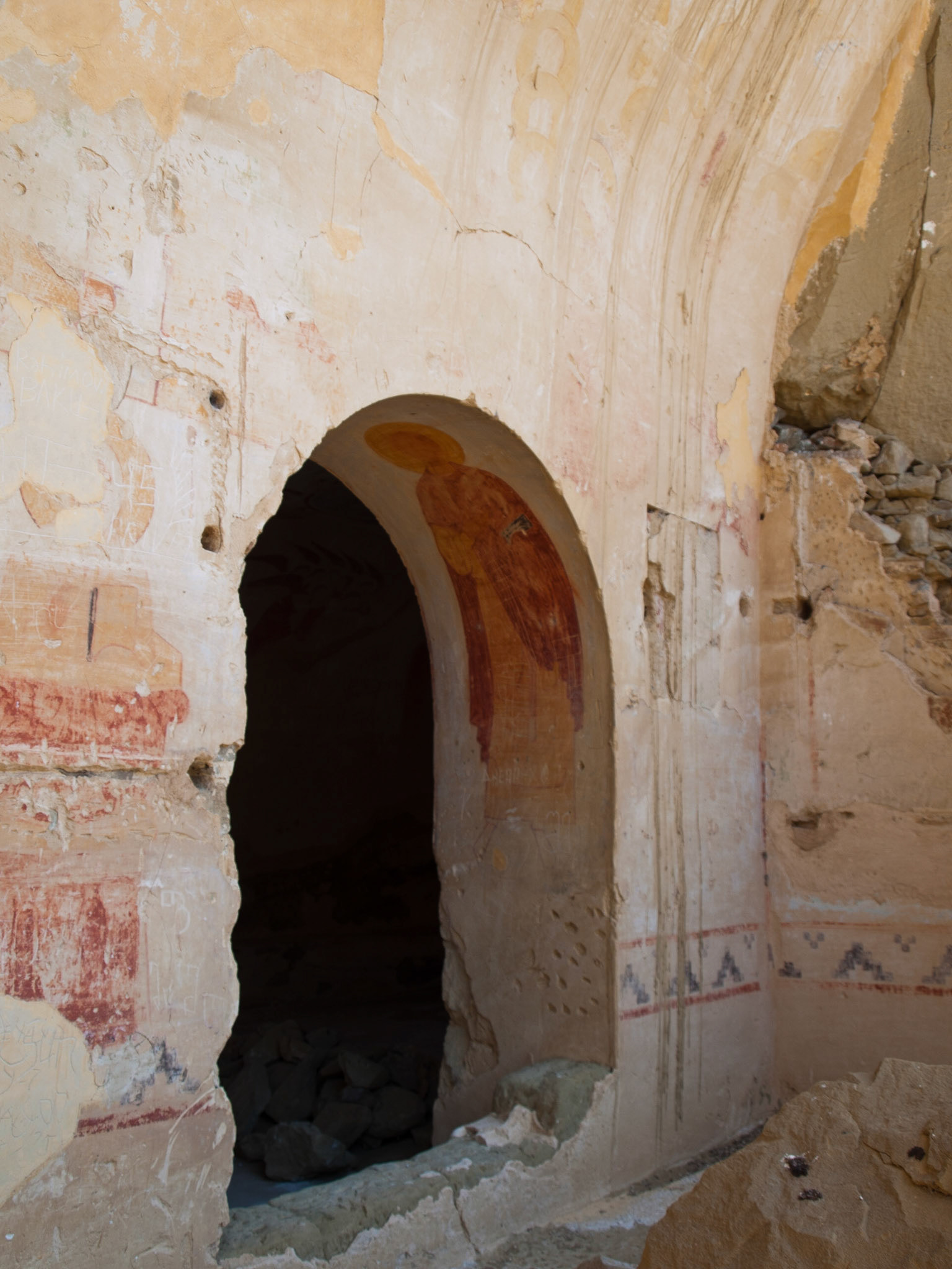 Udabno cave monastery part of Davit Gareja