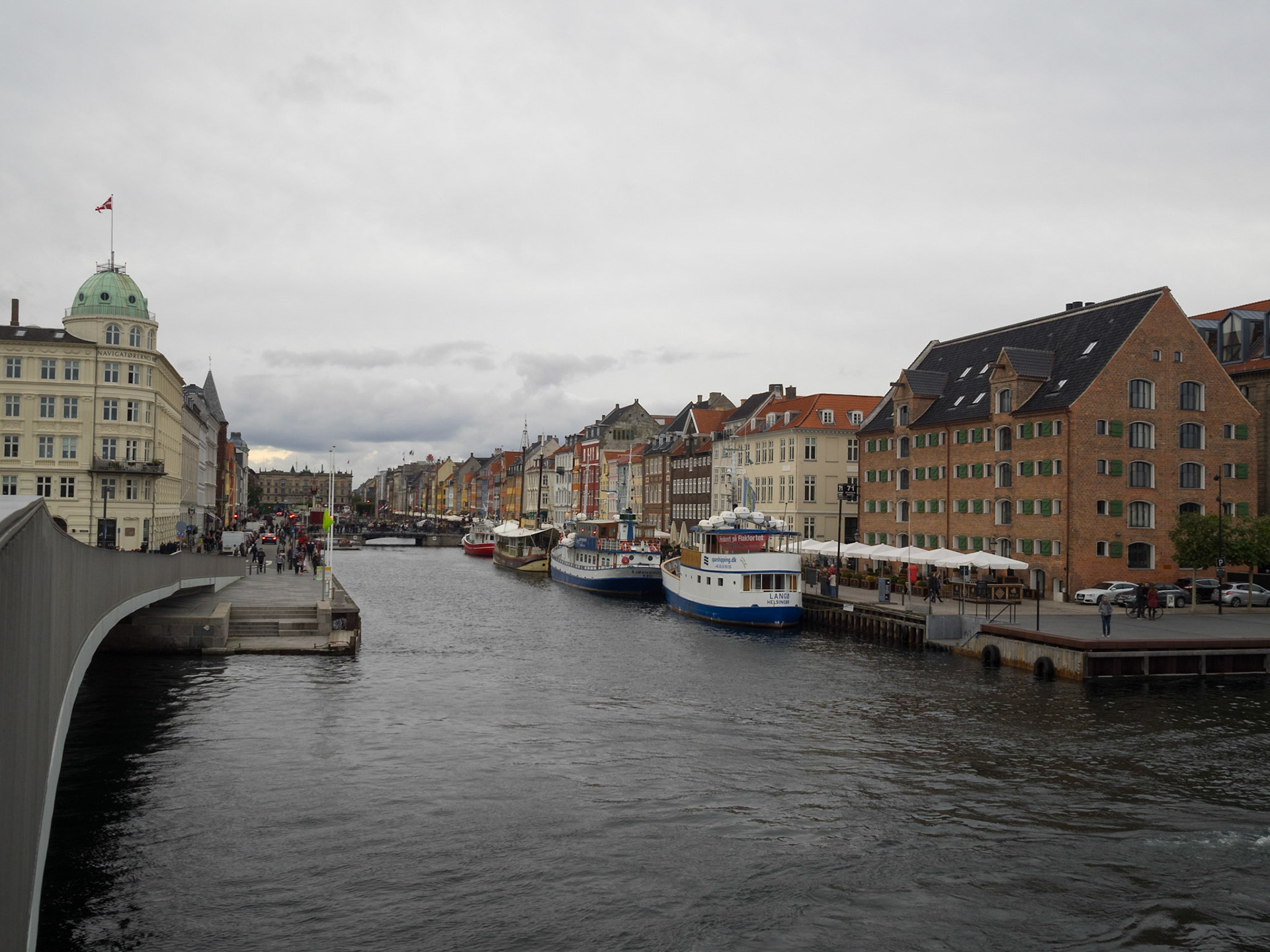 Nyhavn seen from The Inner Harbour Bridge