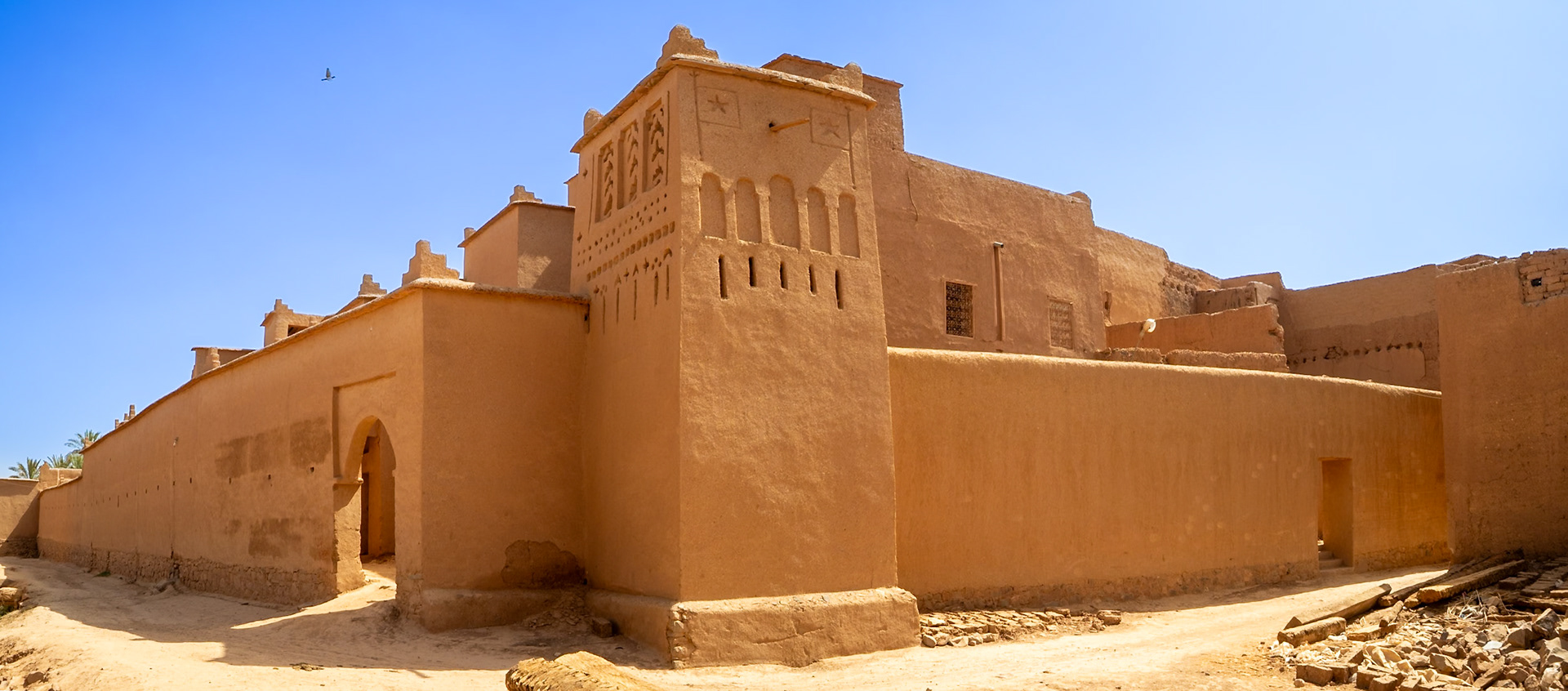 Zagora adobe ksar, Morocco