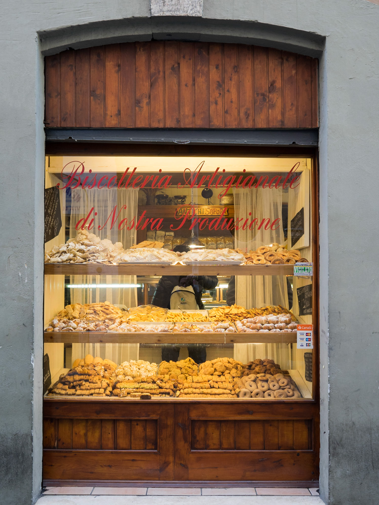 Pastry shop window, Rome