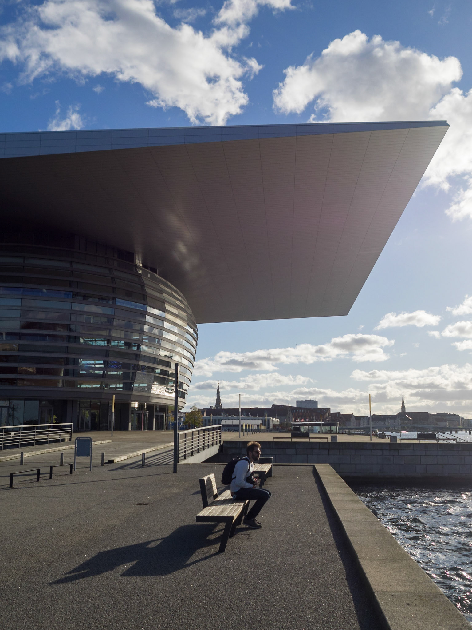 Copenhagen Opera House building detail