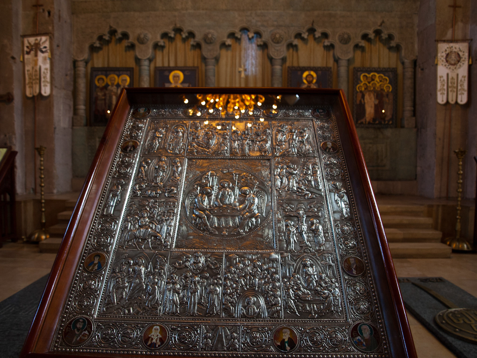 Svetitskhoveli Cathedral interior, Mtskheta