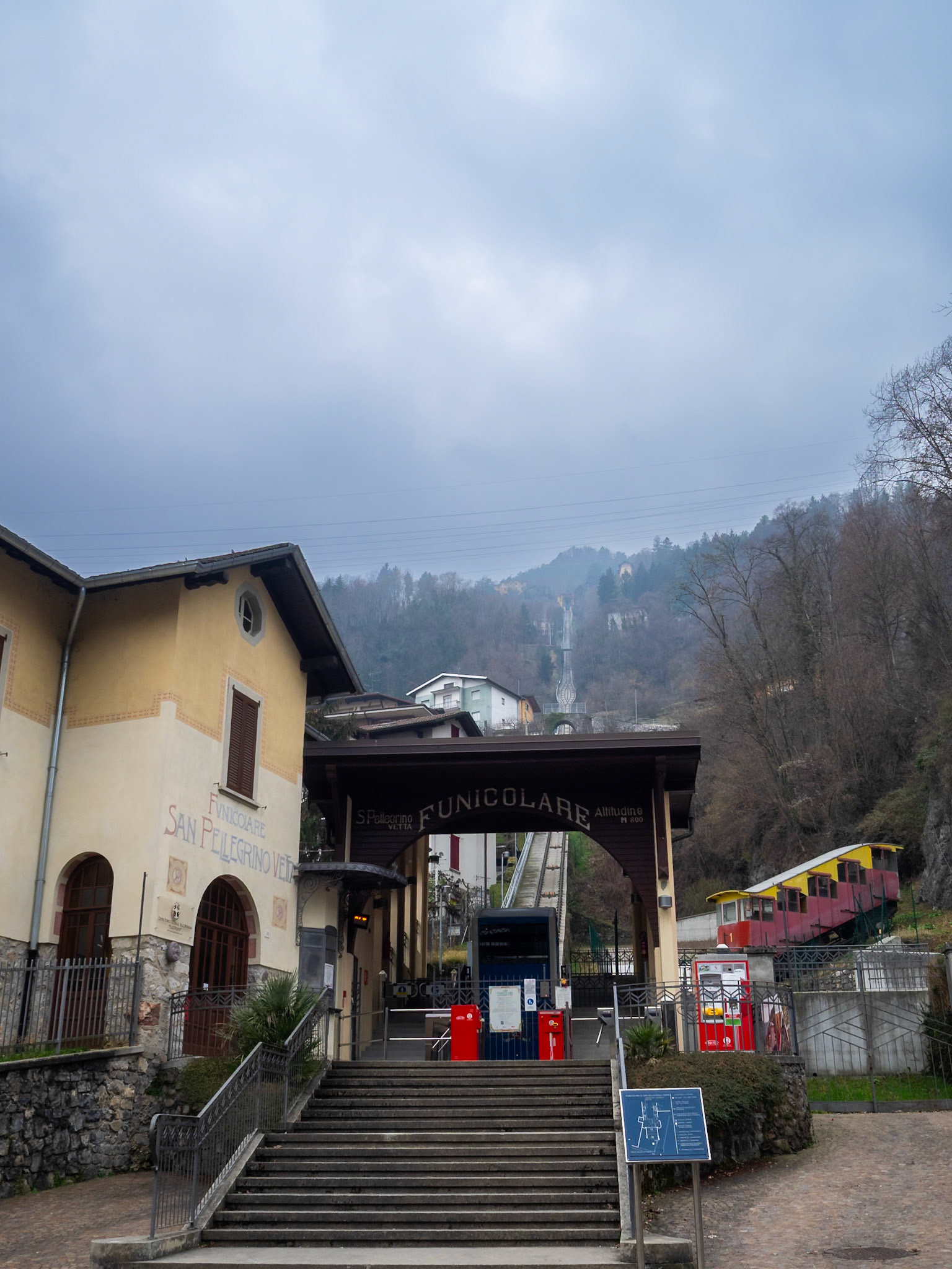 San Pellegrino Terme funicular, Lombardy