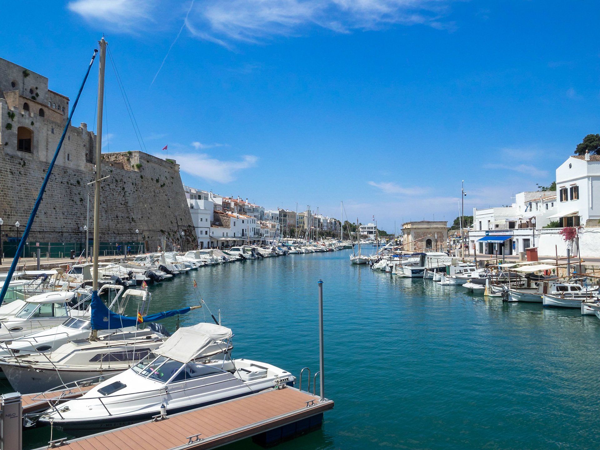 Ciutadella de Menorca port