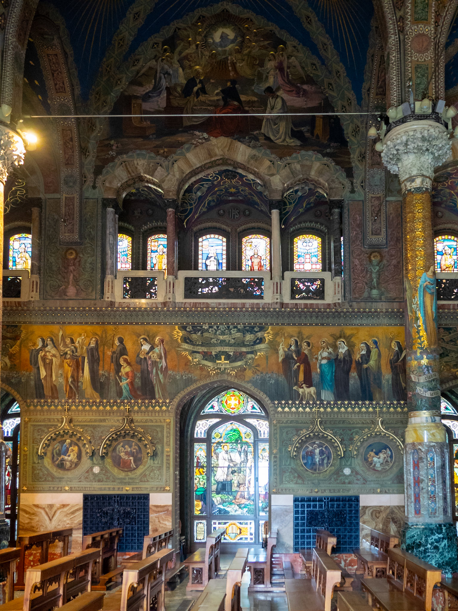Interior view of the Sanctuary of Saints Bartolomea Capitanio e Vincenza Gerosa, Lovere