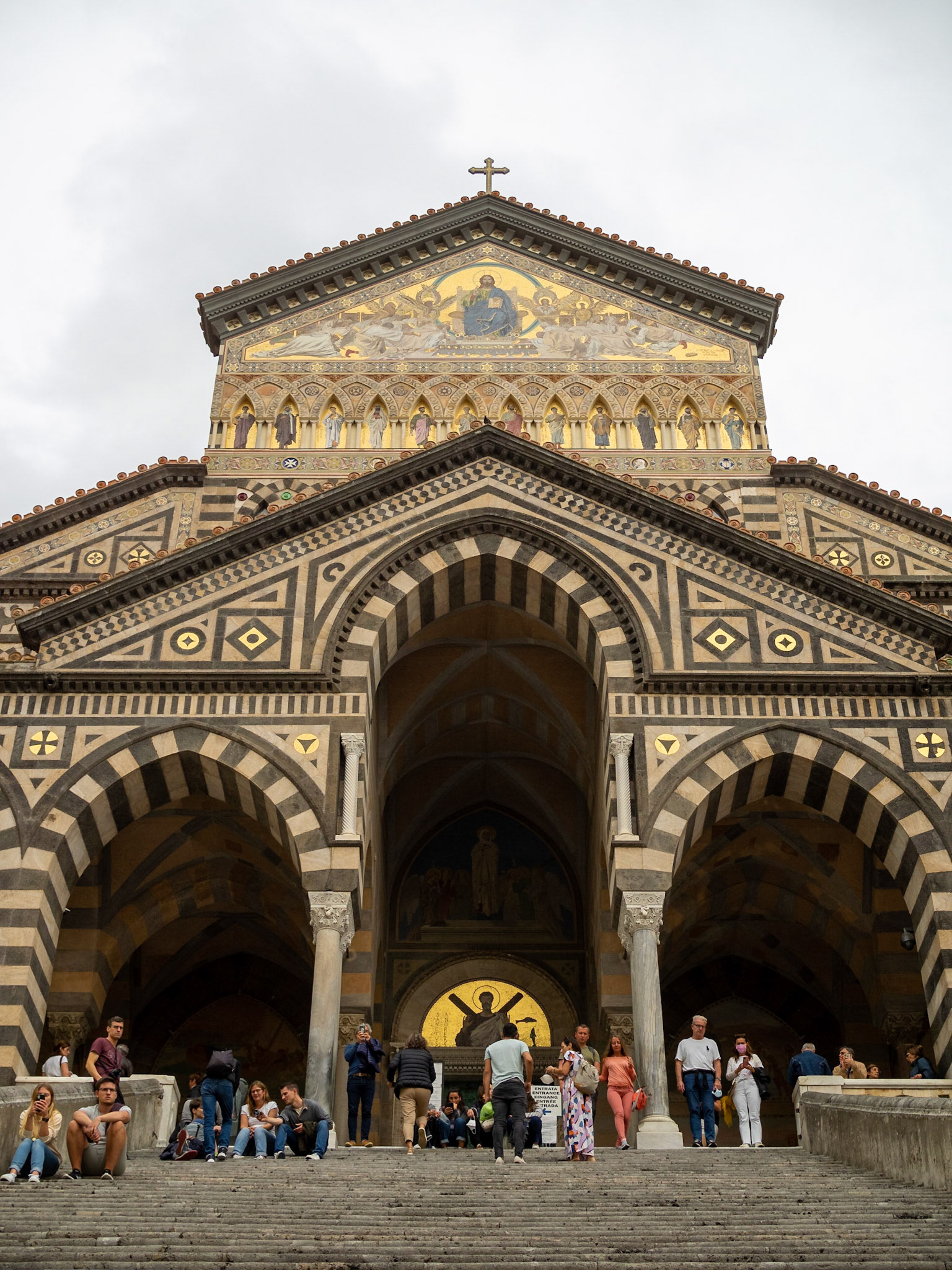 Amalfi Cathedral Norman-Arab-Byzantine facade