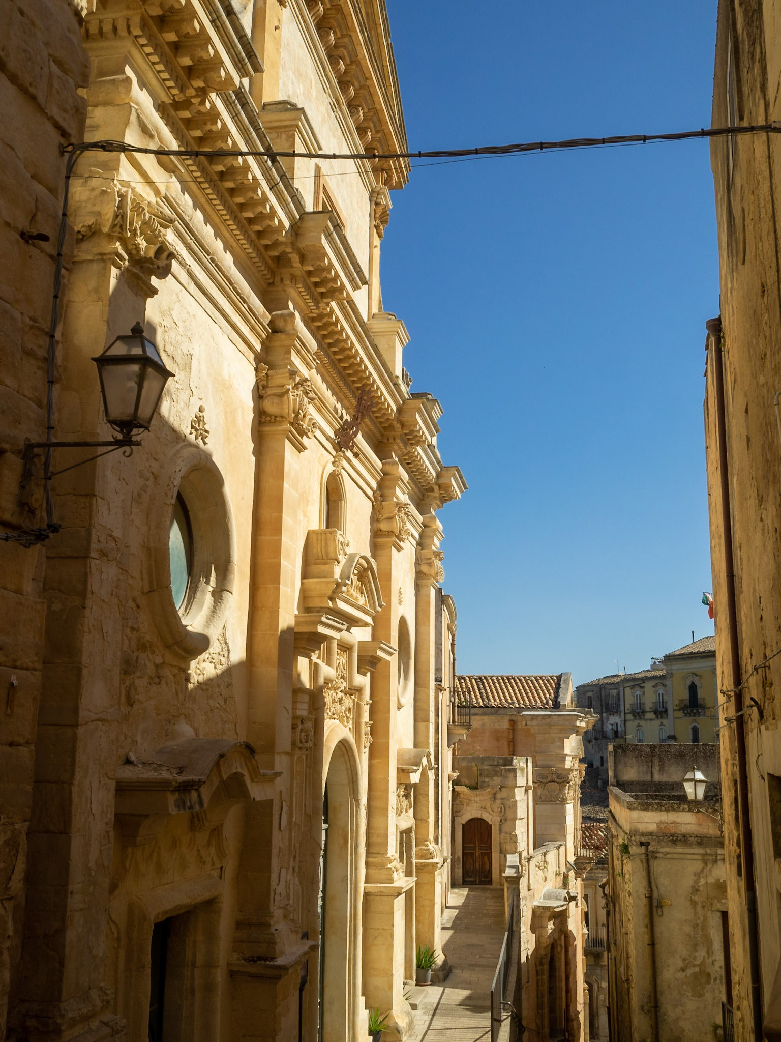 Baroque facade of Chiesa di Santa Maria dell'Itria, Ragusa