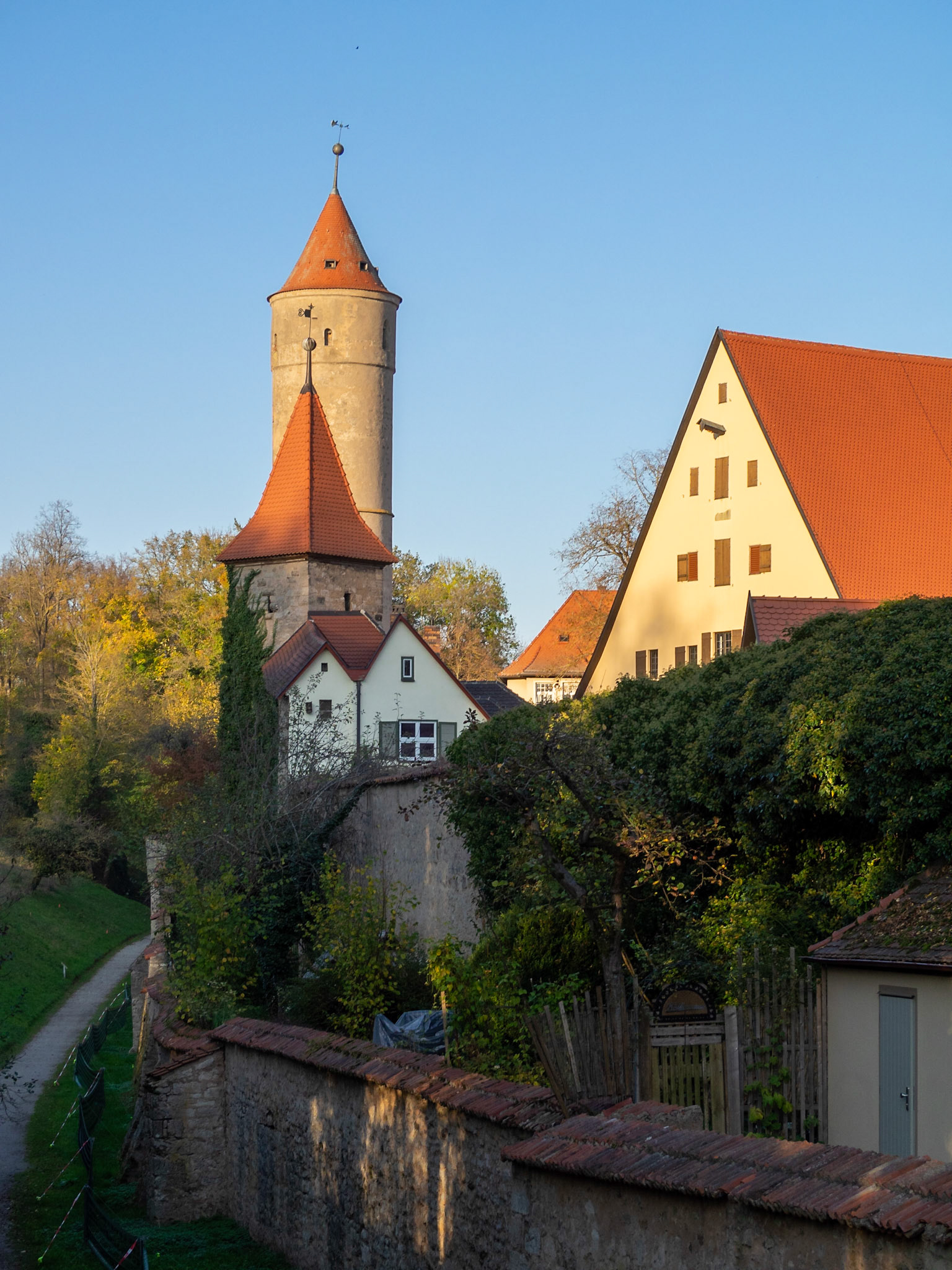 Dinkelsbuhl city wall