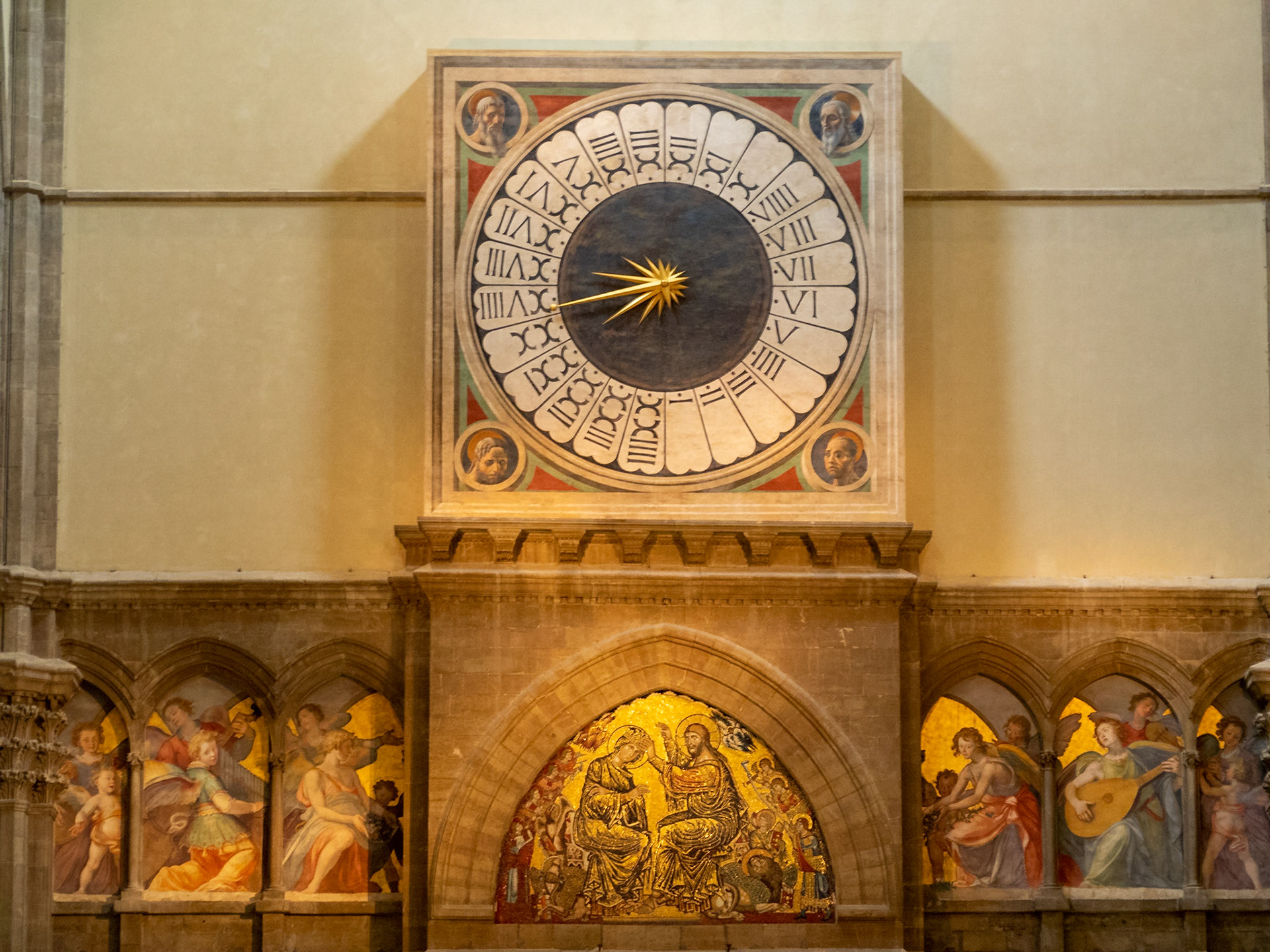 Florence Duomo clock by Paolo Uccello