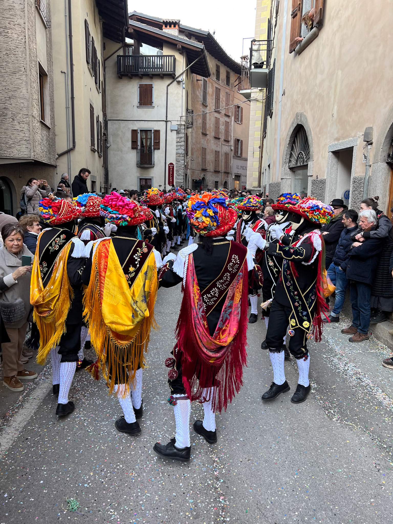 Bagolino carnival, the balari