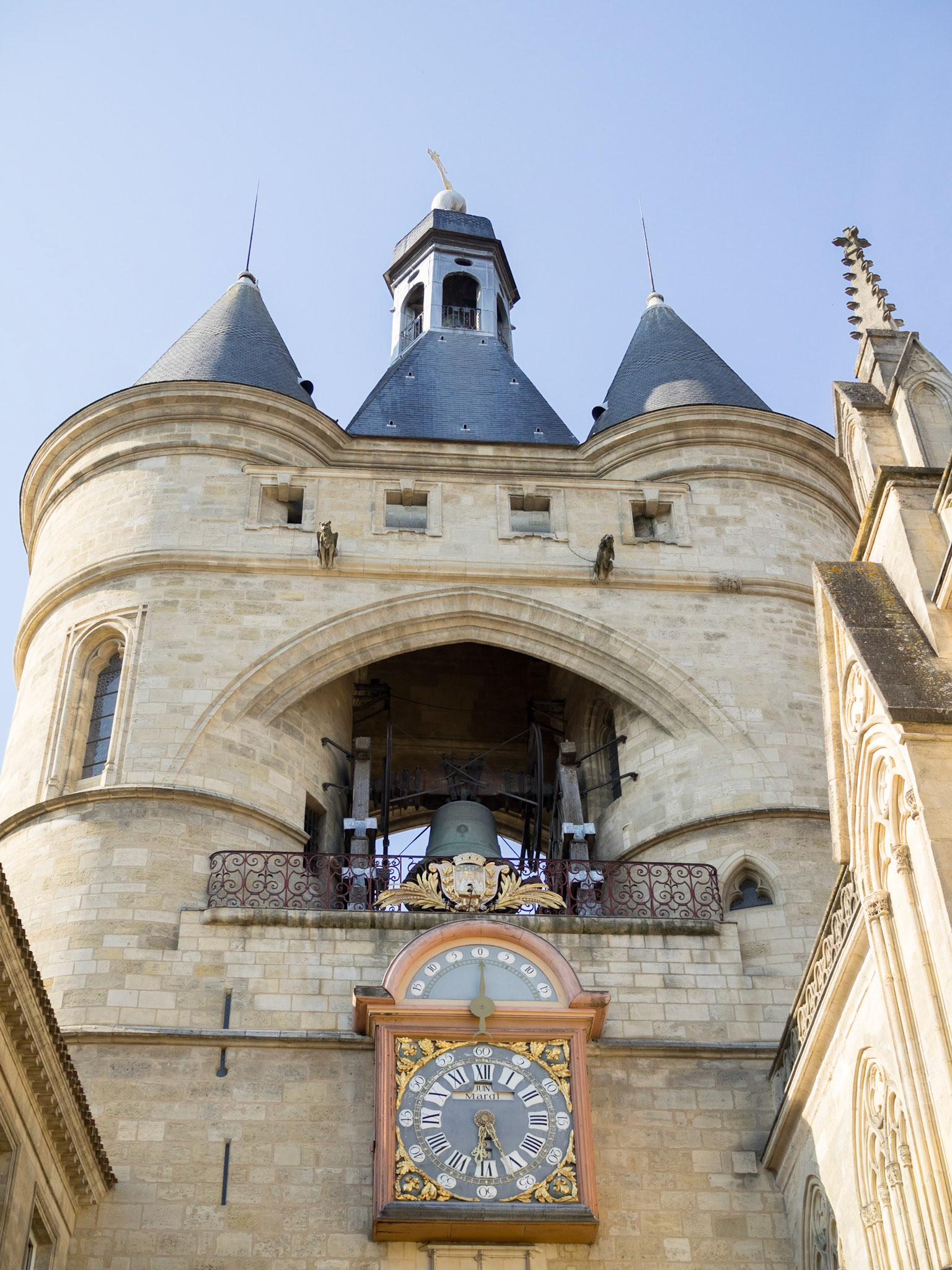 Clock and bell tower of Église catholique Saint-Eloi