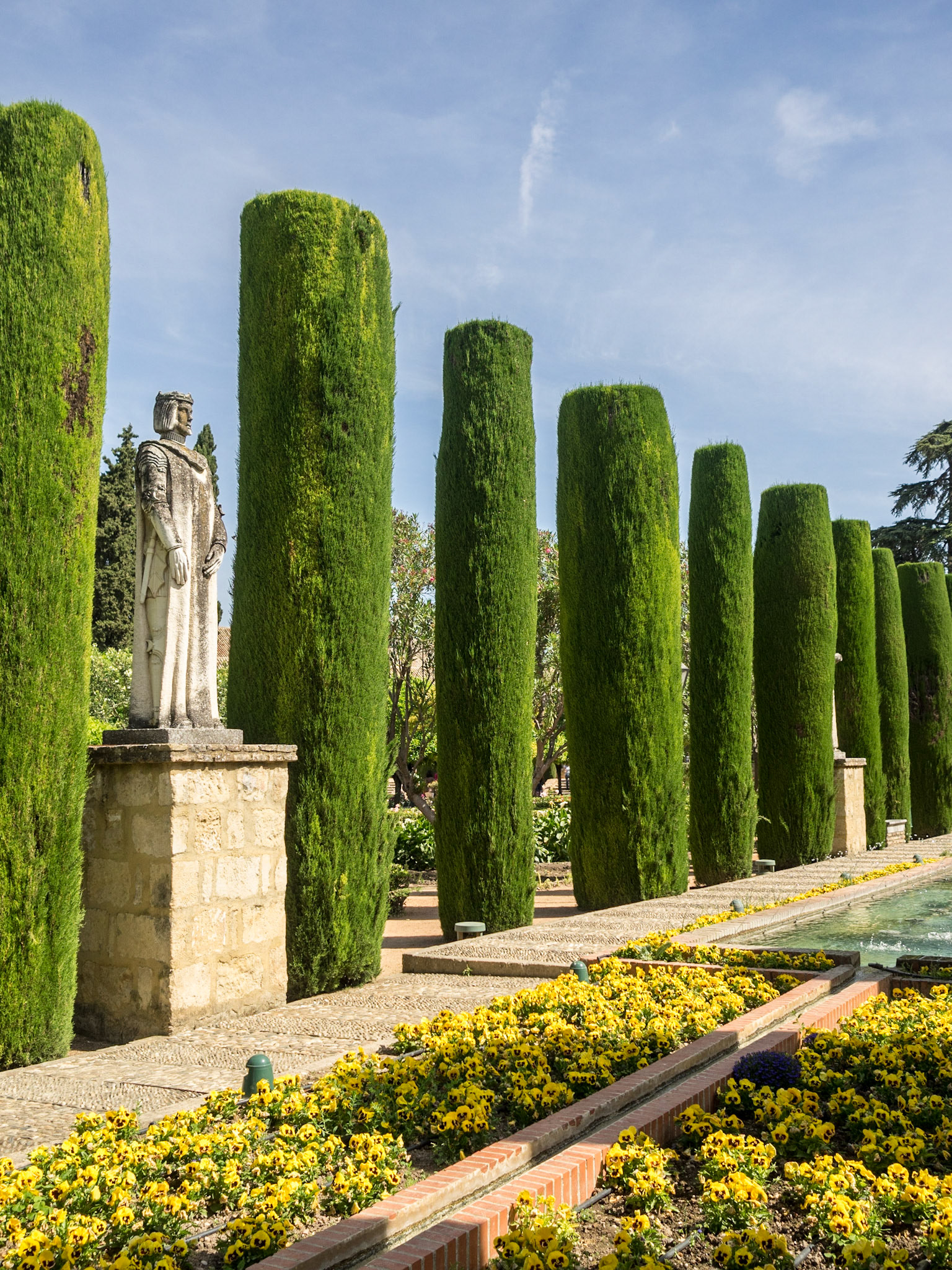 Gardens from the Alcazar de los Reyes Cristianos, Cordoba