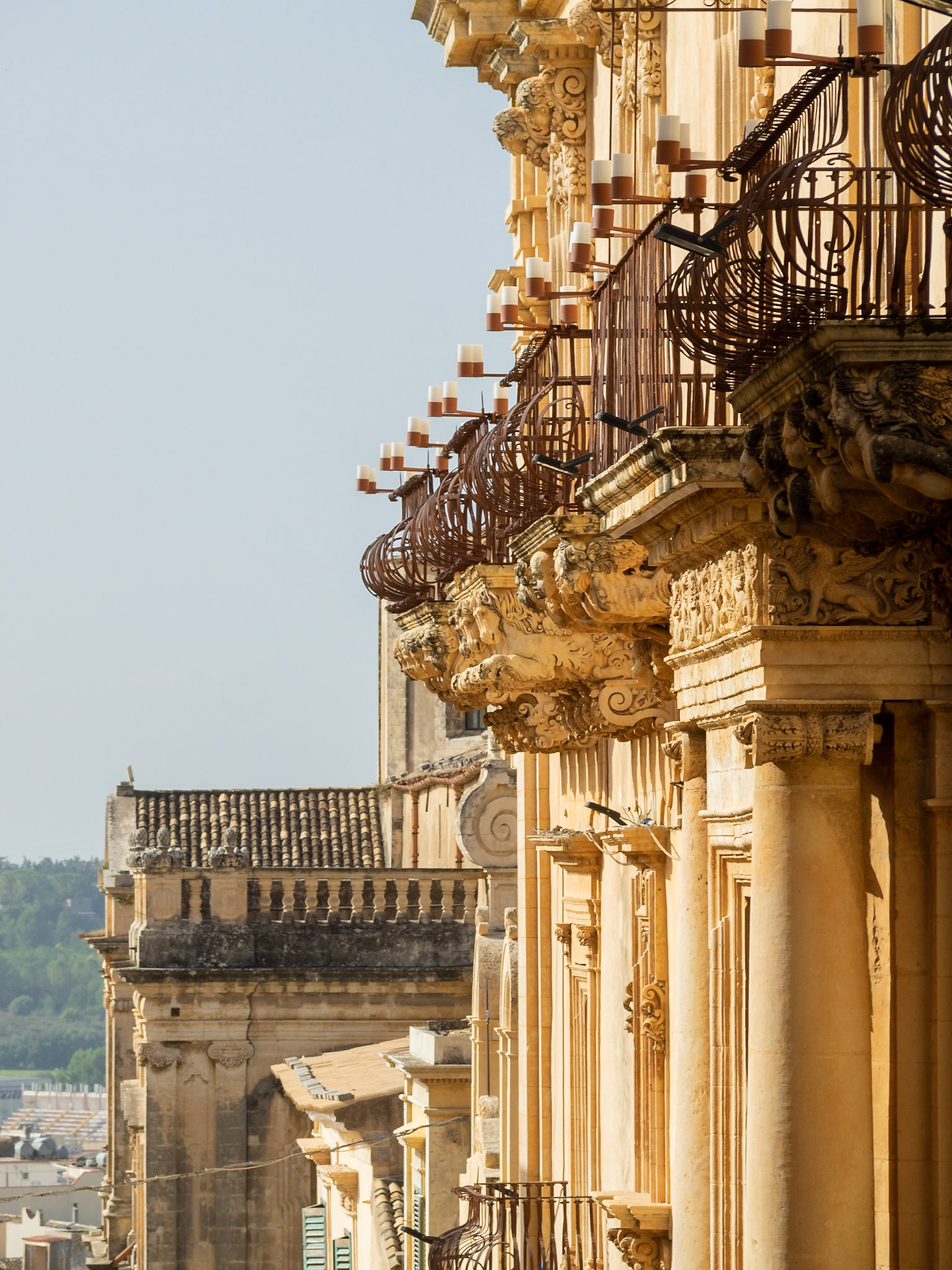 Palazzo Nicolaci facade, Noto