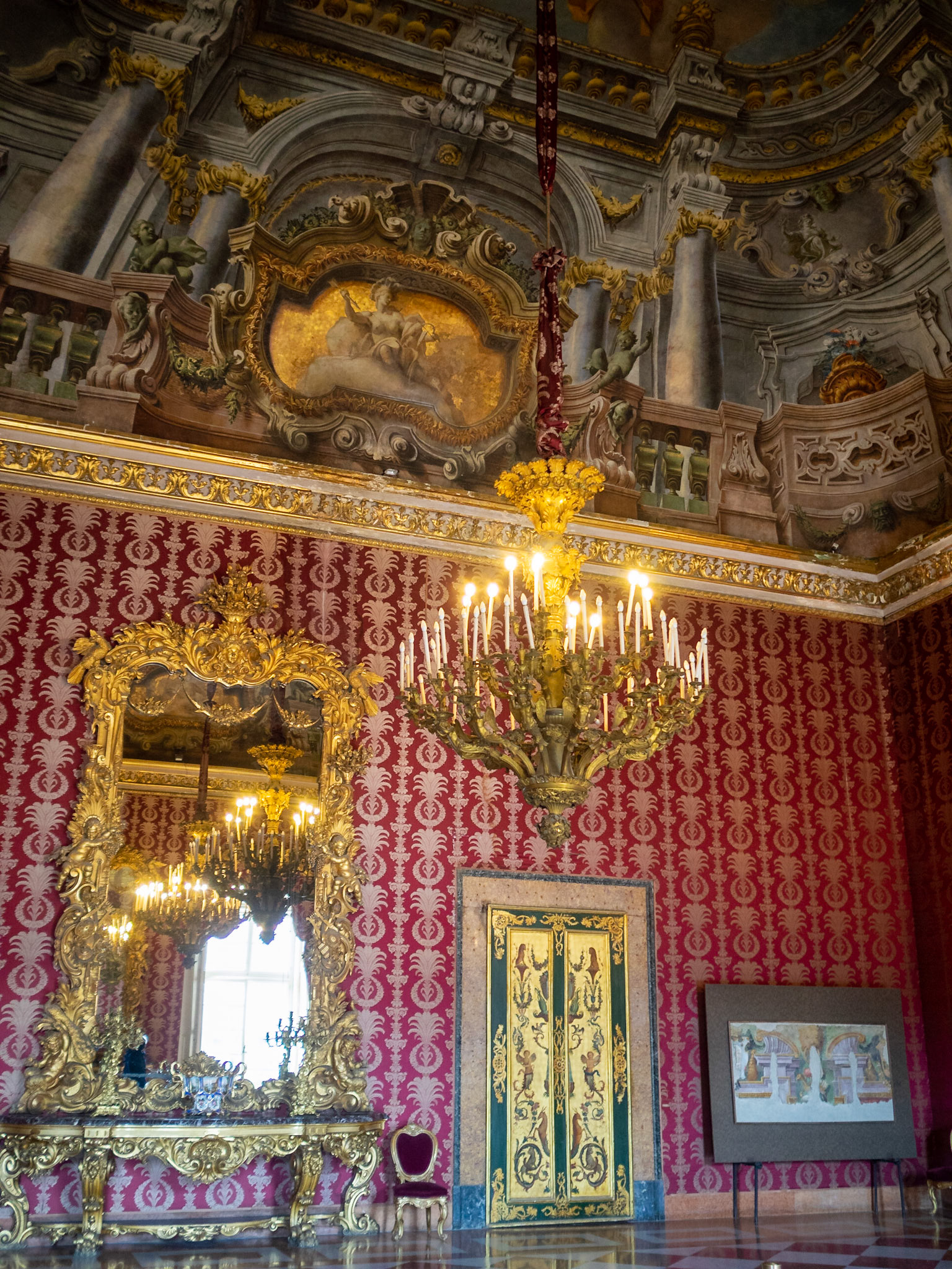 Naples Royal Palace first antechamber