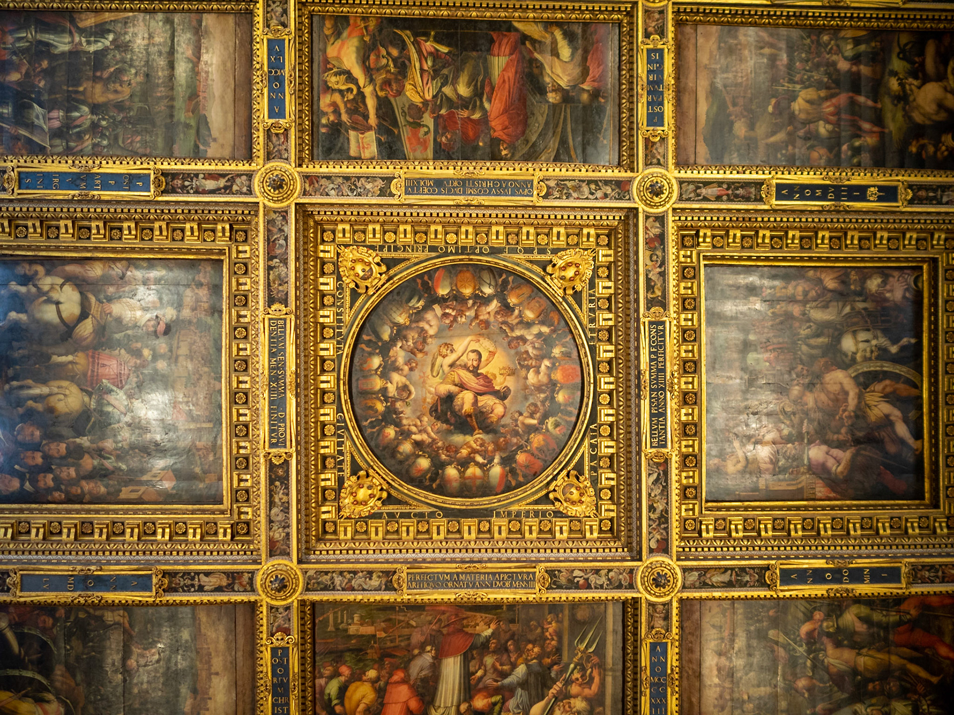 Ceiling paintings of the Salone dei Cinquecento, Palazzo Vecchio, Florence
