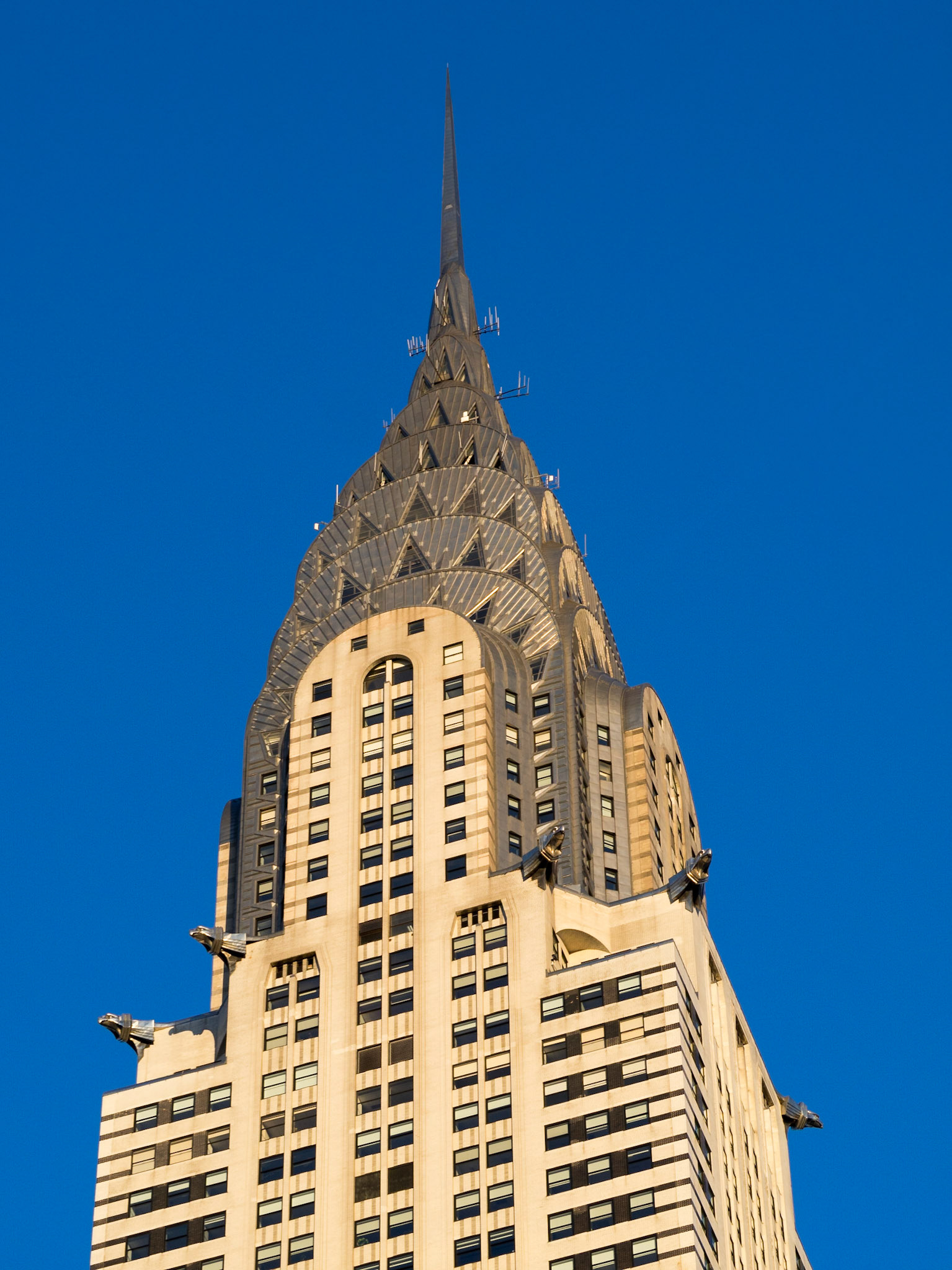 Chrysler Building top levels