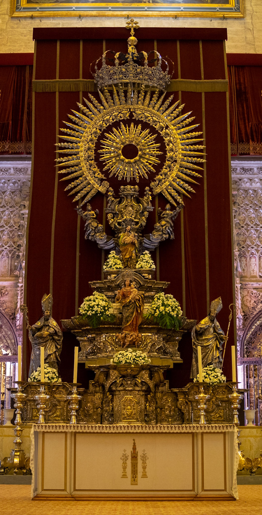 Jubilee silver altar, Seville Cathedral