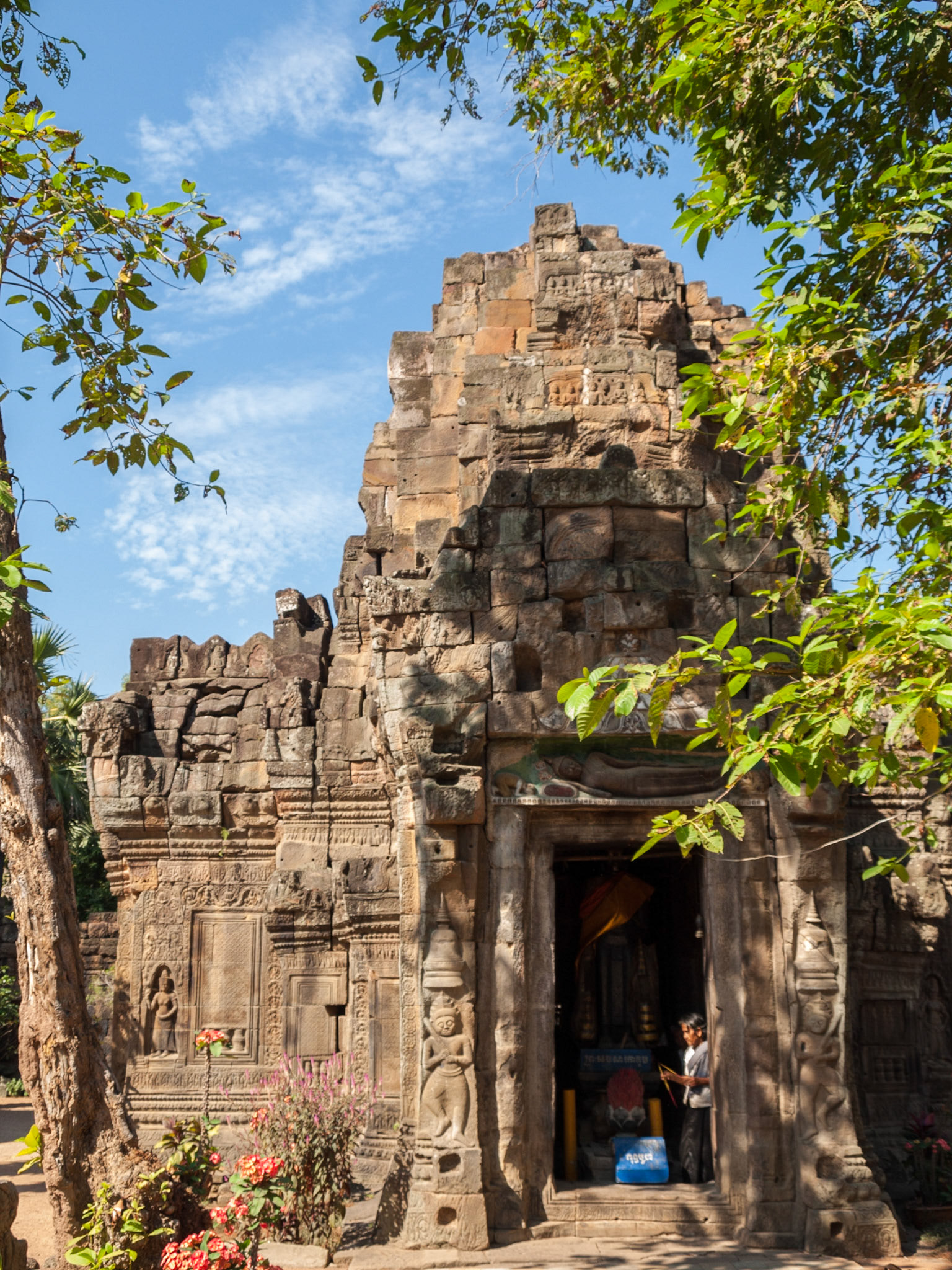 Ta Prohm temple near Tonlé Bati, Cambodia
