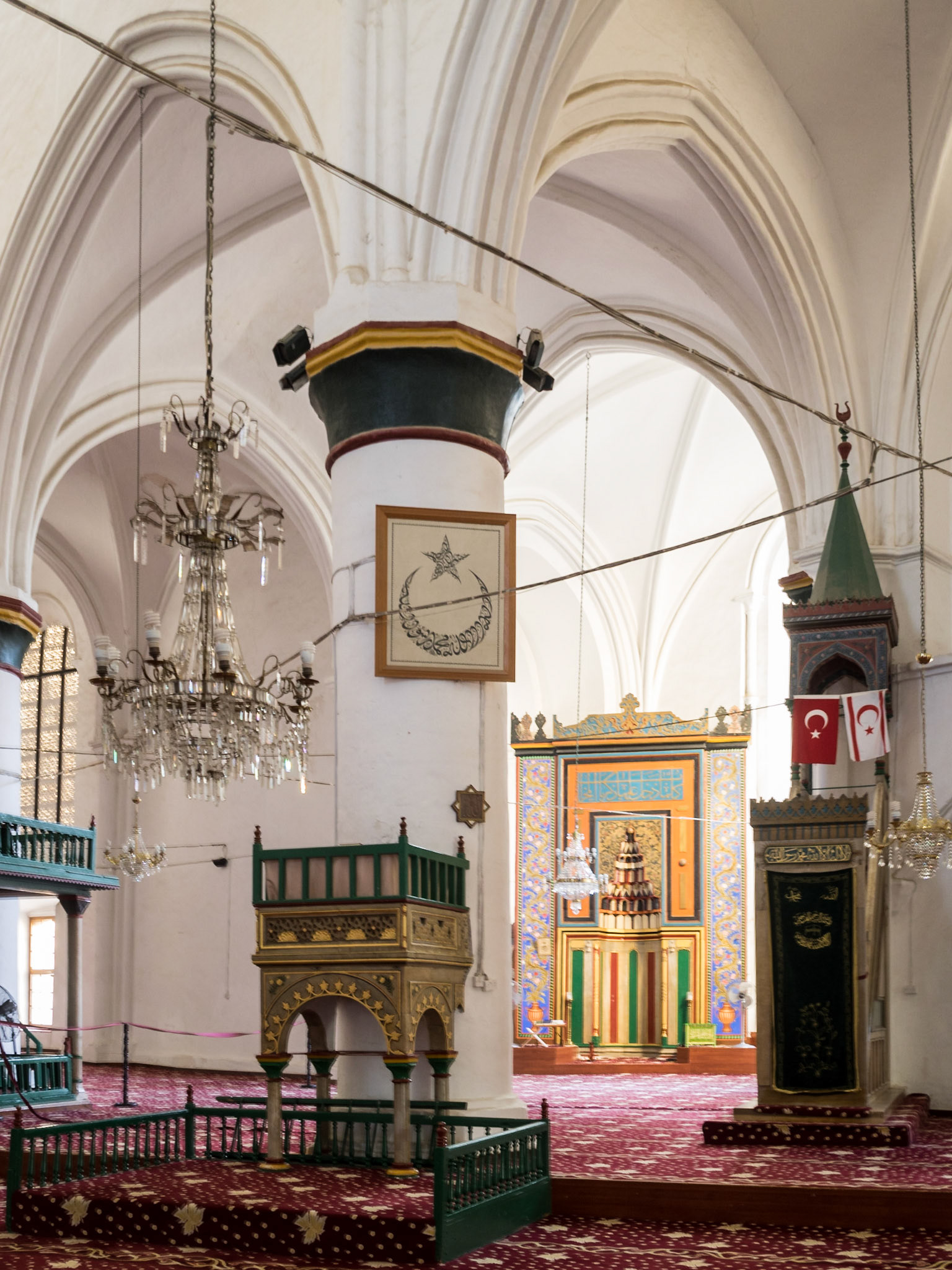 Selimiye Mosque interior, North Nicosia