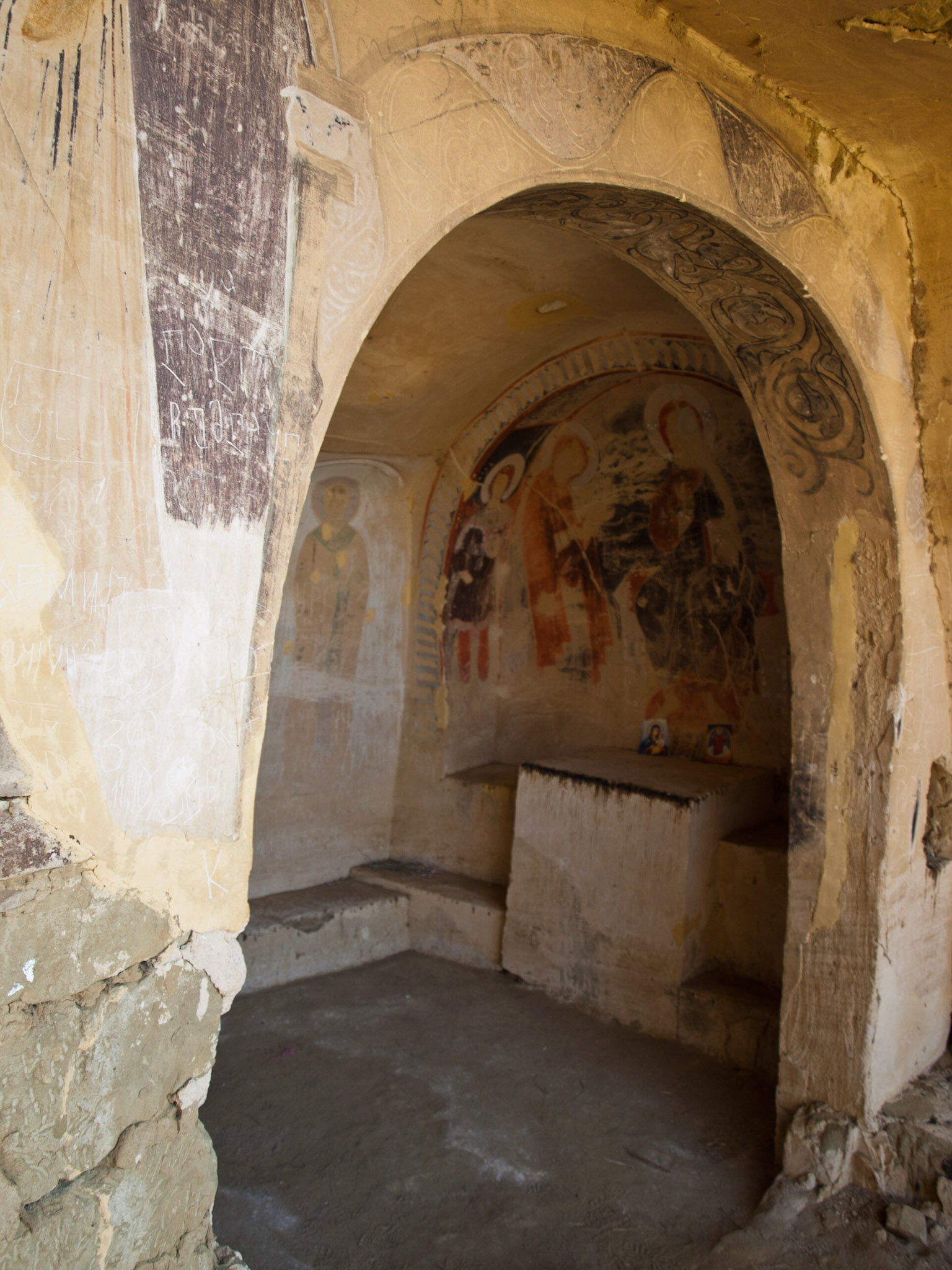 Udabno cave monastery part of Davit Gareja