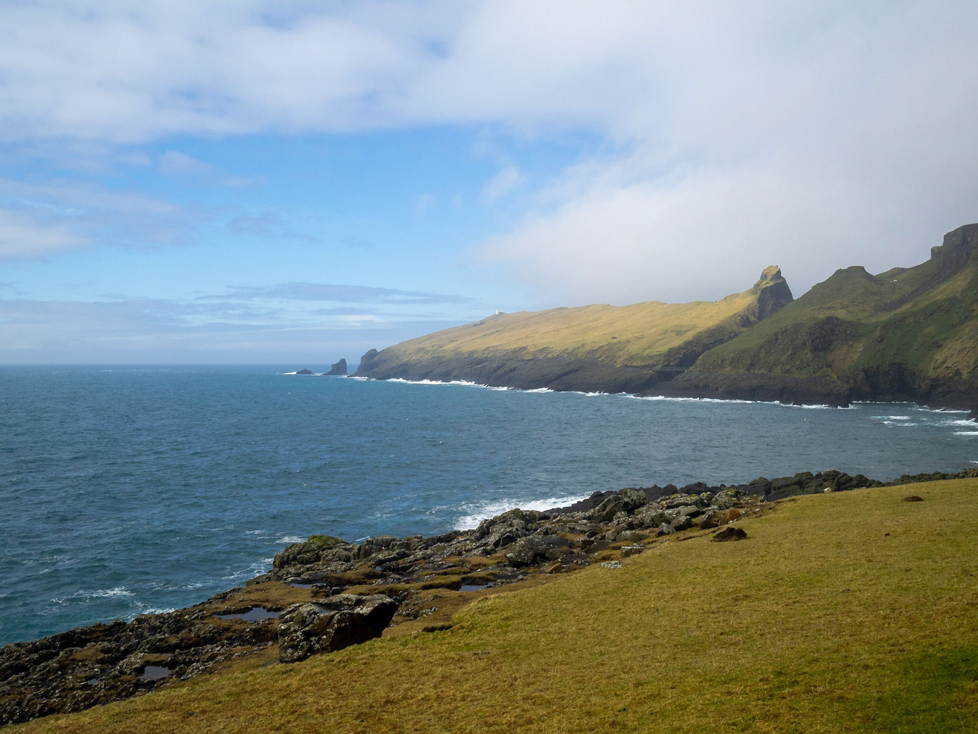 Mykineshólmur seen from the island