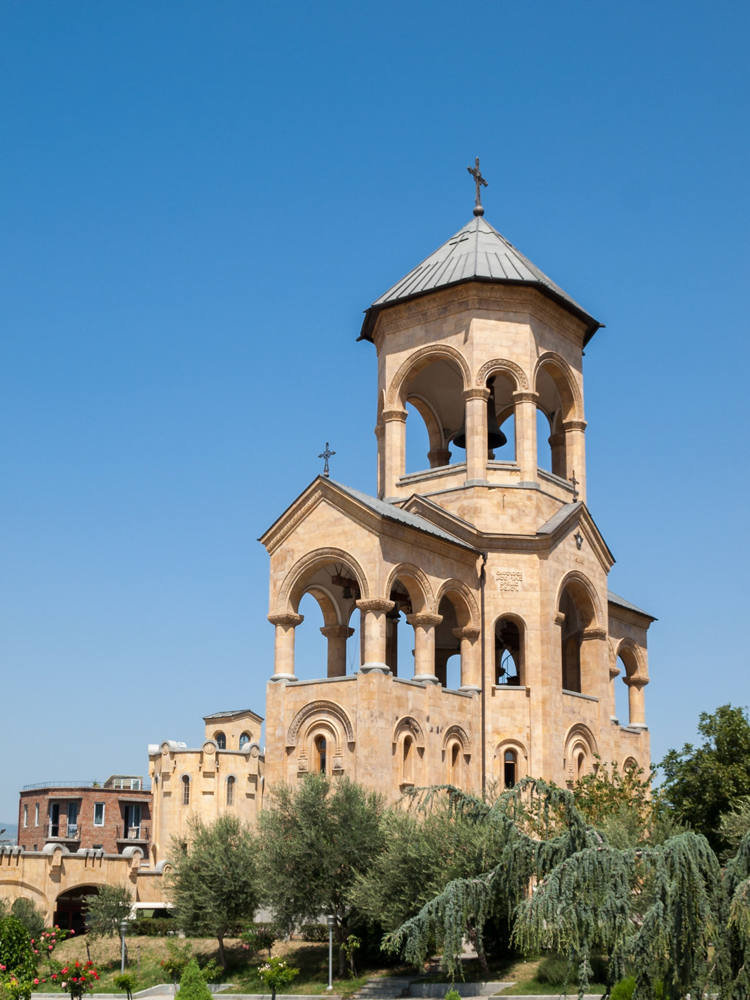 Bell tower of Tsmimda Sameba Cathedral