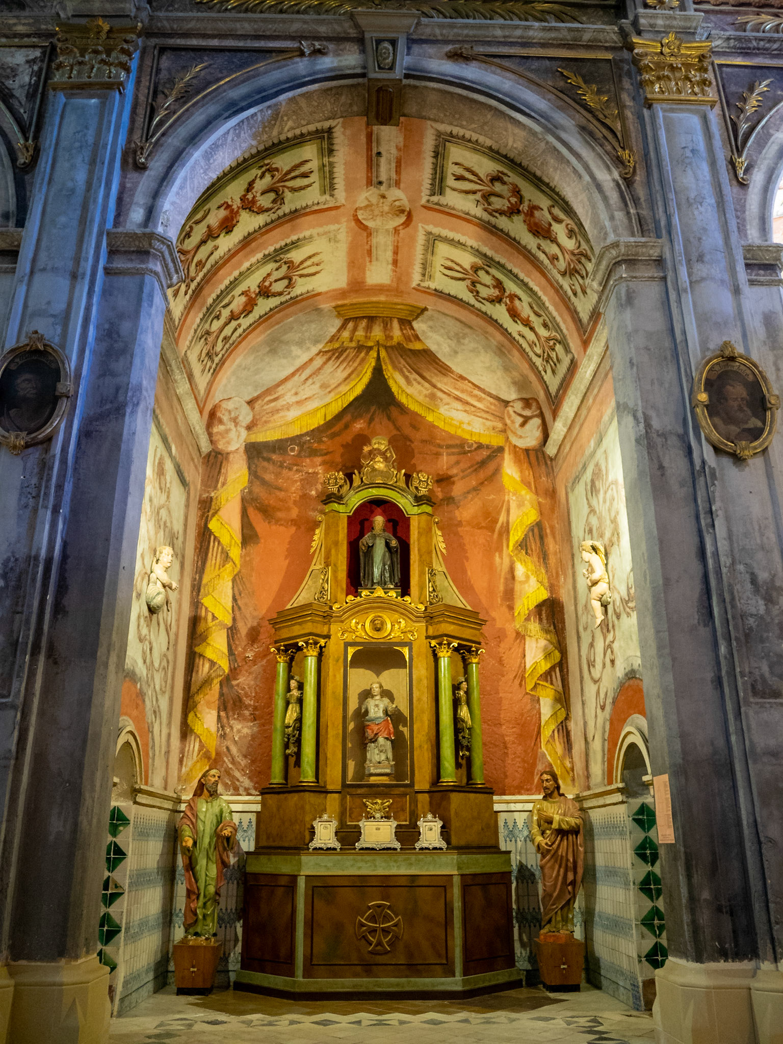 Side altar of the Sant Agusti Church, Ciutadella de Menorca