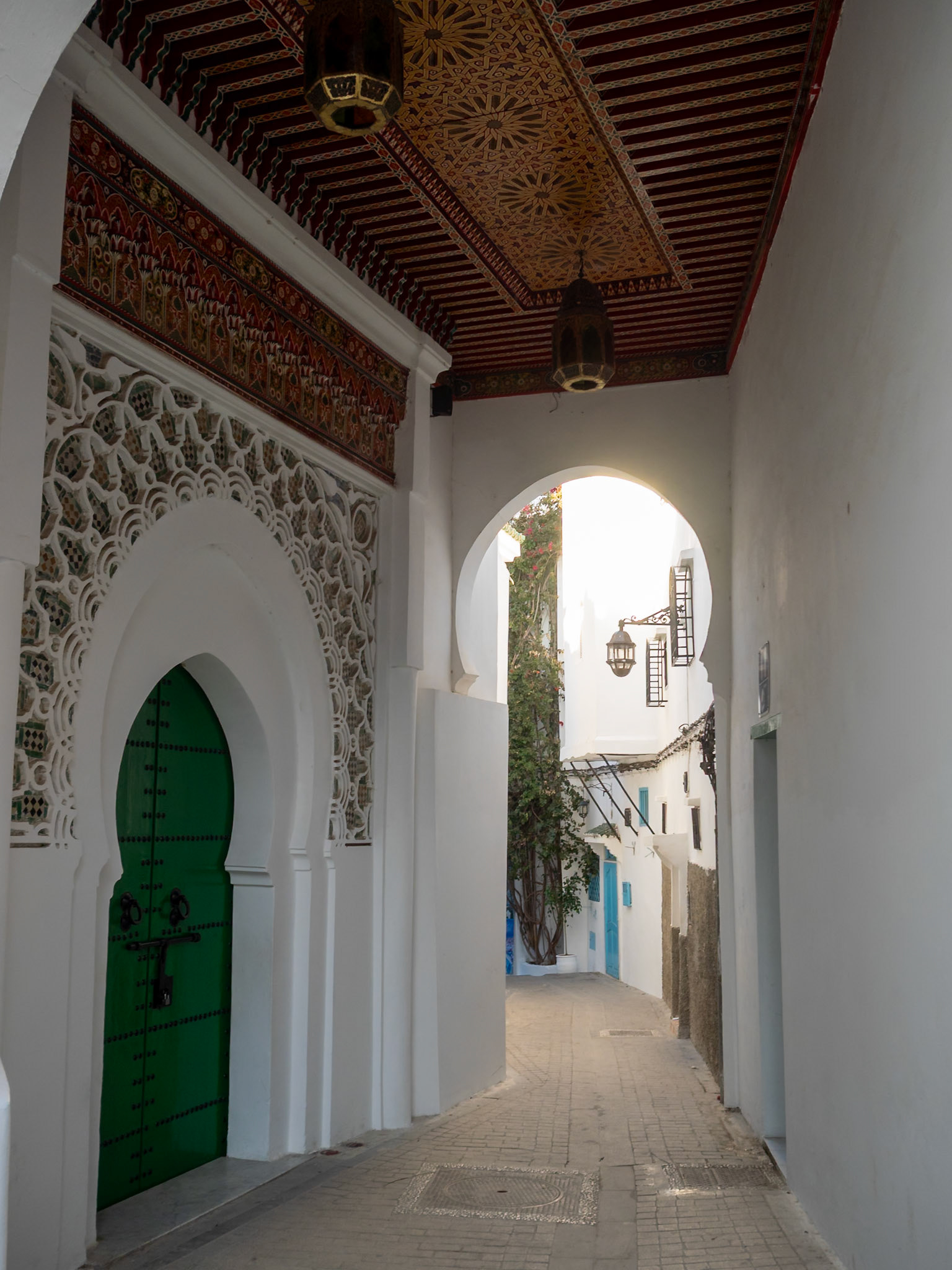 Tangier kasbah mosque doorway