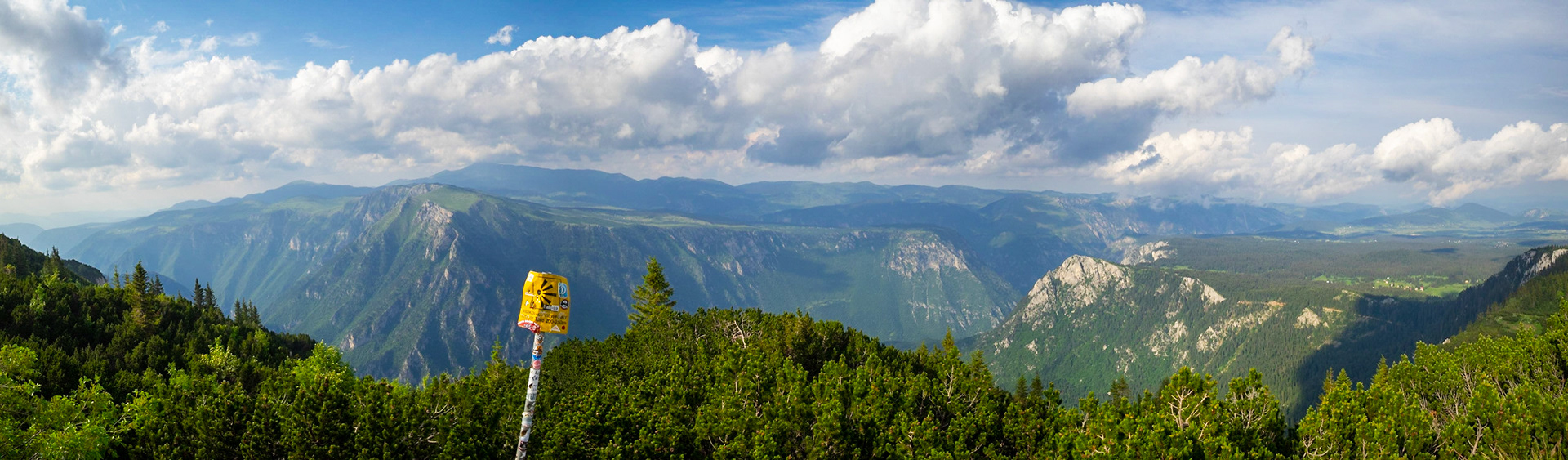 Vidikovac viewpoint panorama, Durmitor